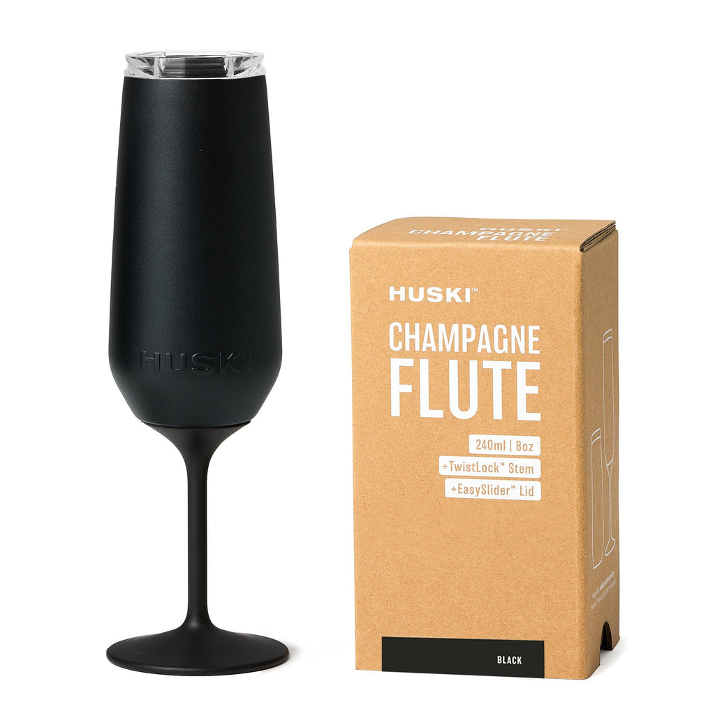 Huski Champagne Cooler + 2 Champagne Flutes