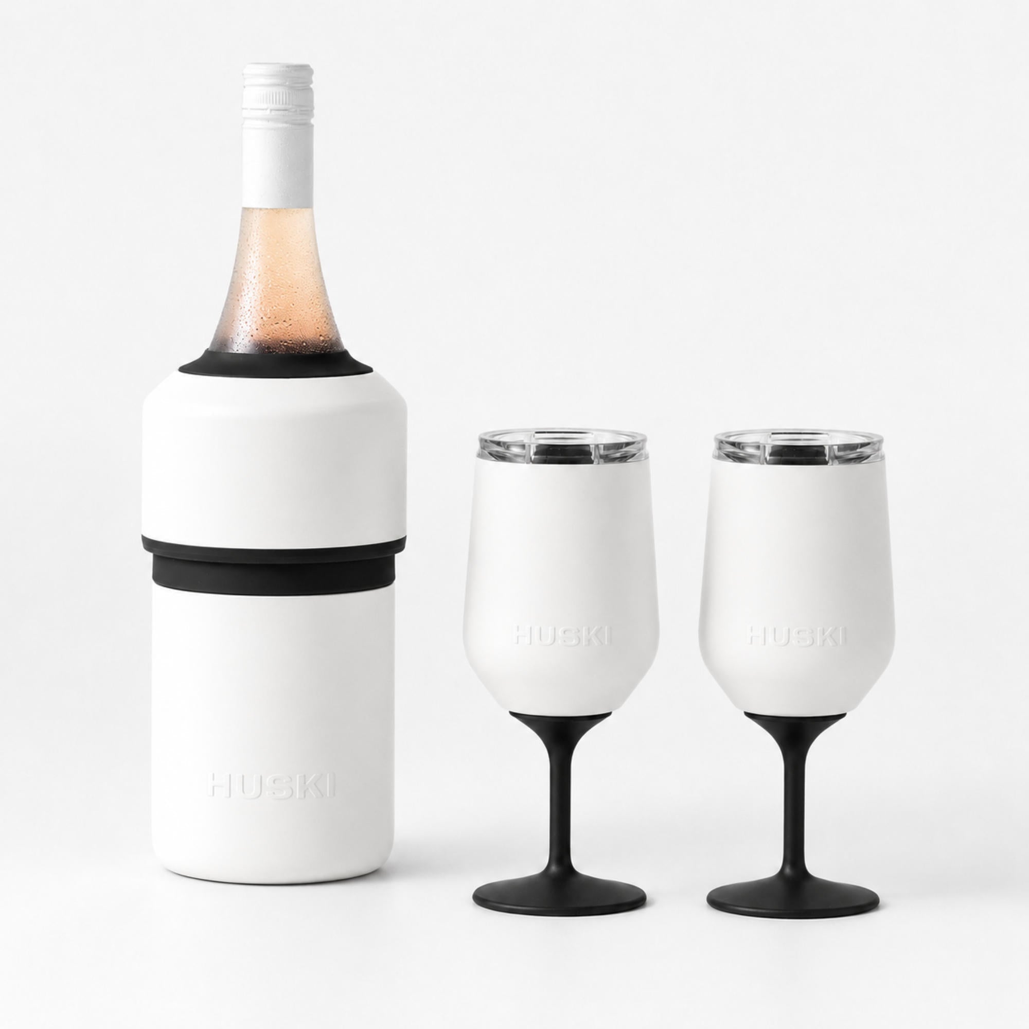 Huski Wine Cooler + 2 Wine Tumblers