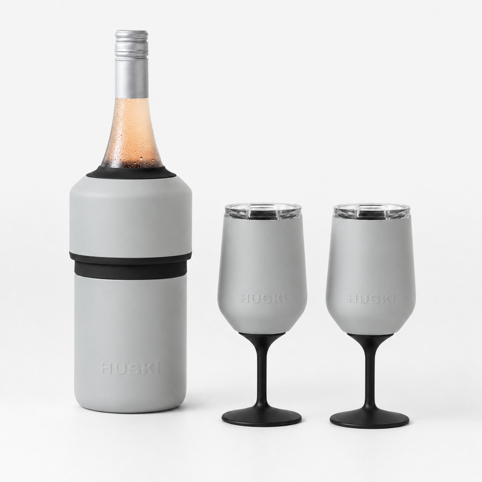 Huski Wine Cooler + 2 Wine Tumblers