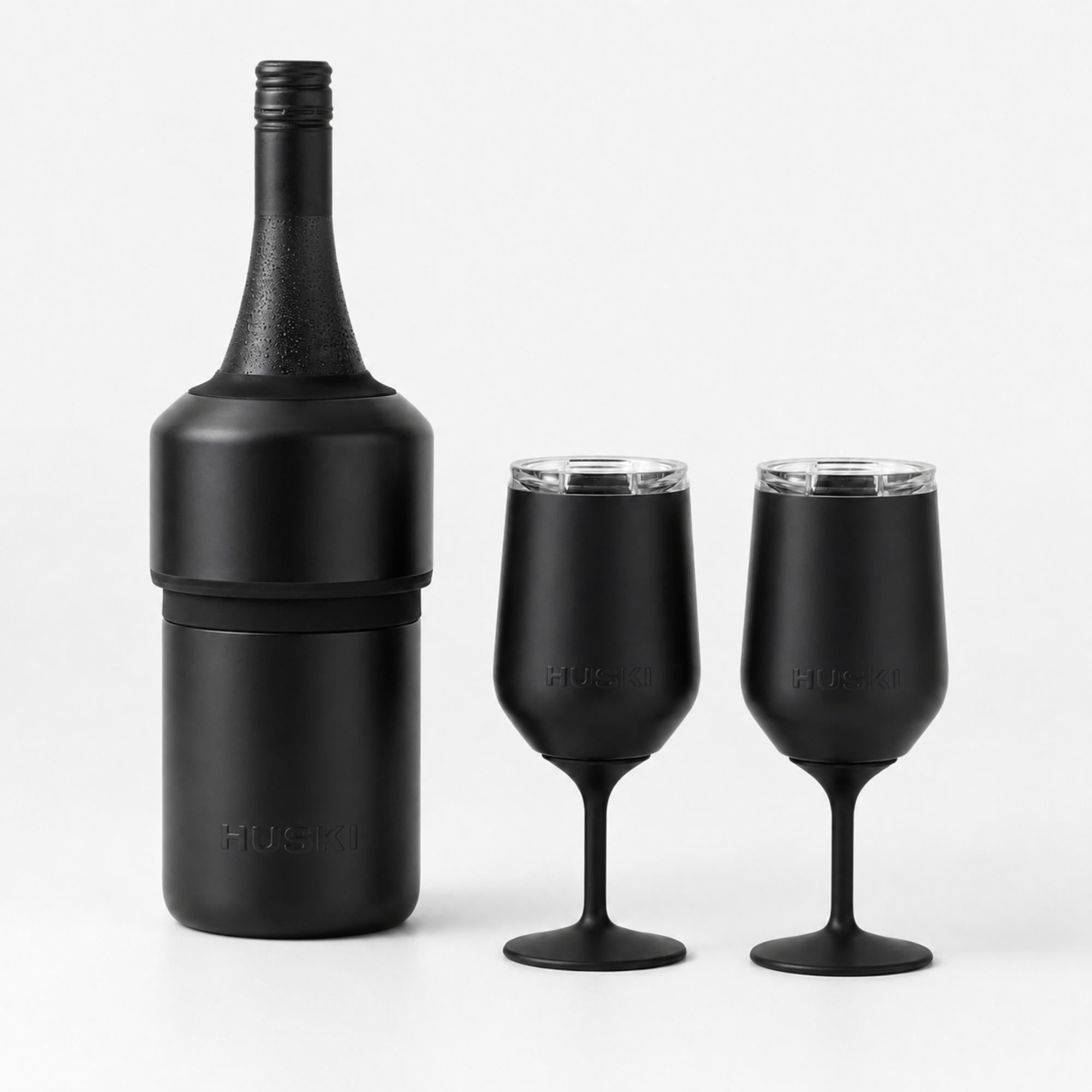 Huski Wine Cooler + 2 Wine Tumblers