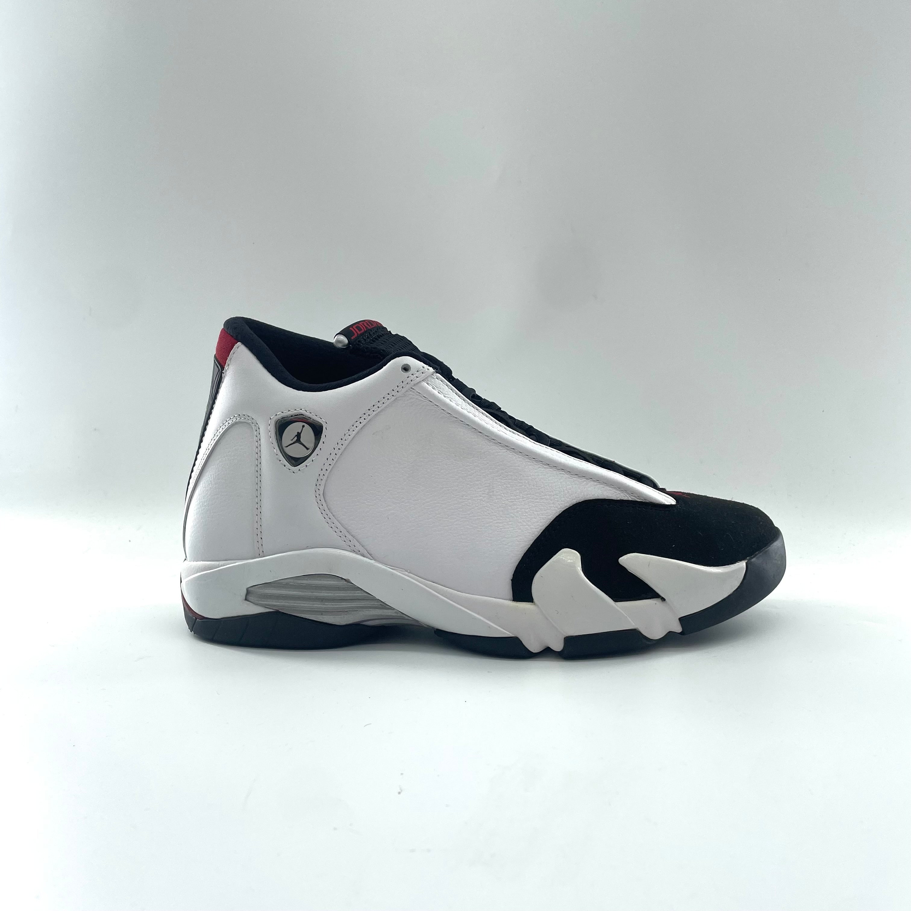 Jordan 14 Retro Black Toe (2014) In Size UK7. Worn Once
