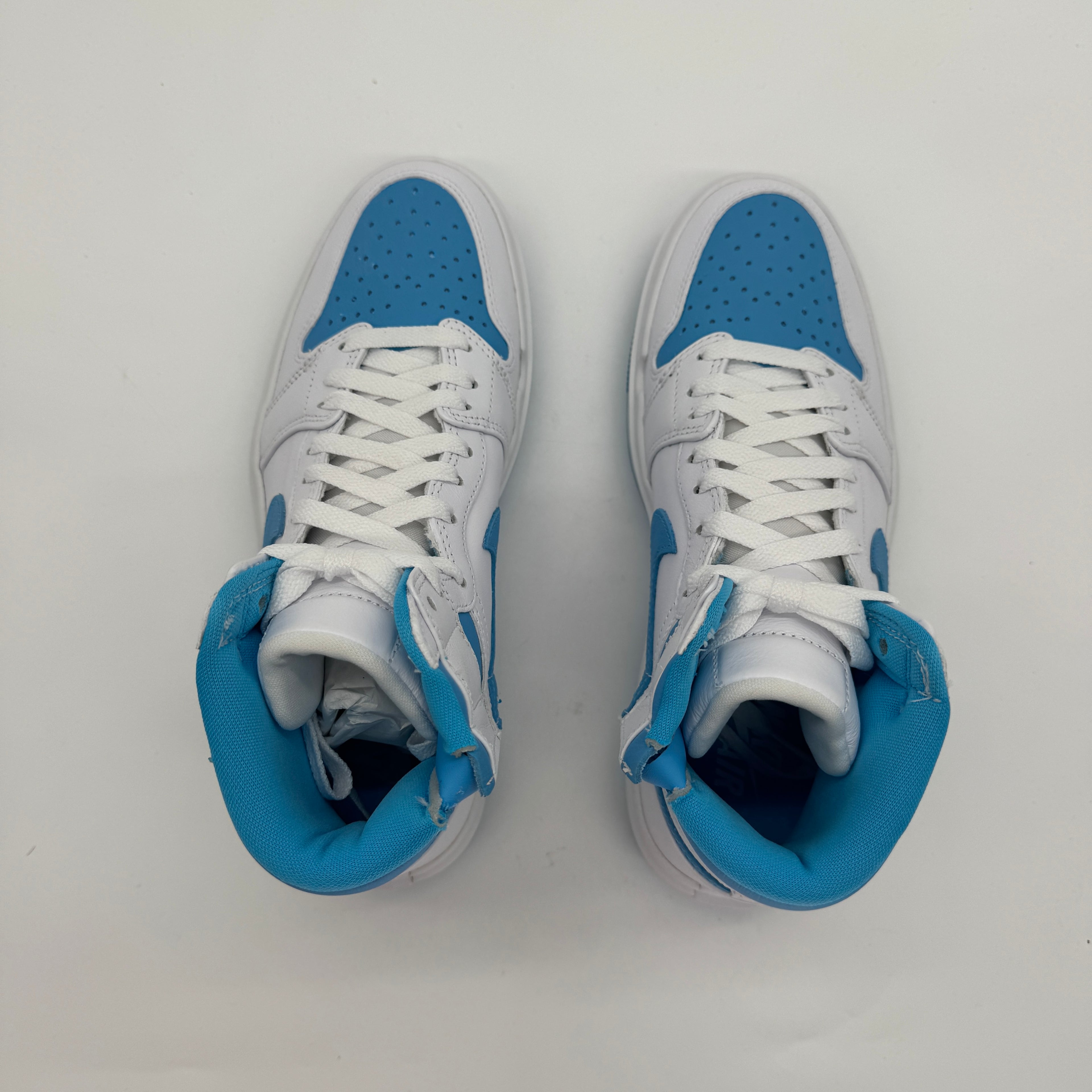 Jordan 1 Elevate High White Dark Powder Blue