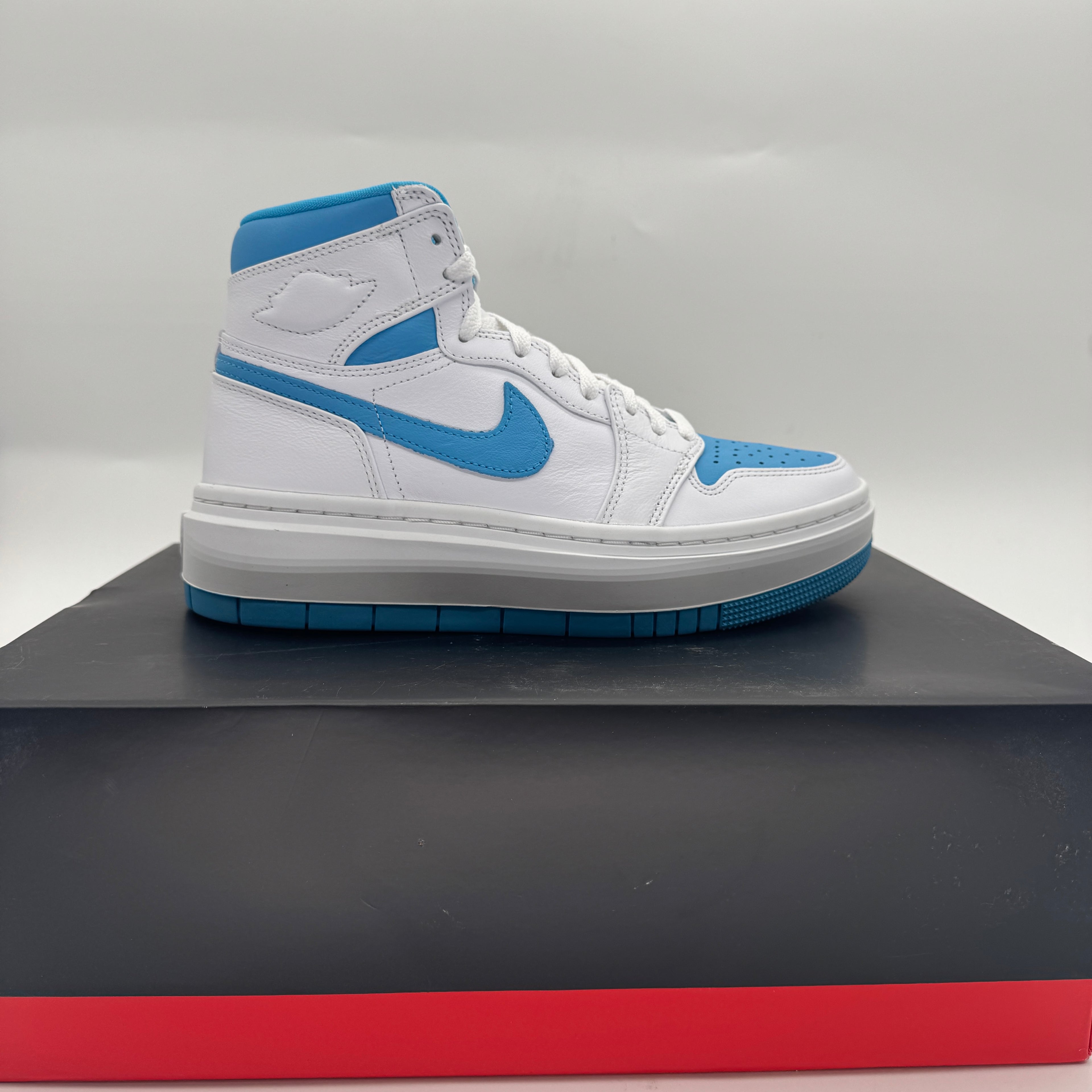 Jordan 1 Elevate High White Dark Powder Blue