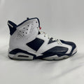 The J ordan 6 Retro Olympic London (2012) was released to celebrate the 2012 London Olympic Games, reviving the iconic