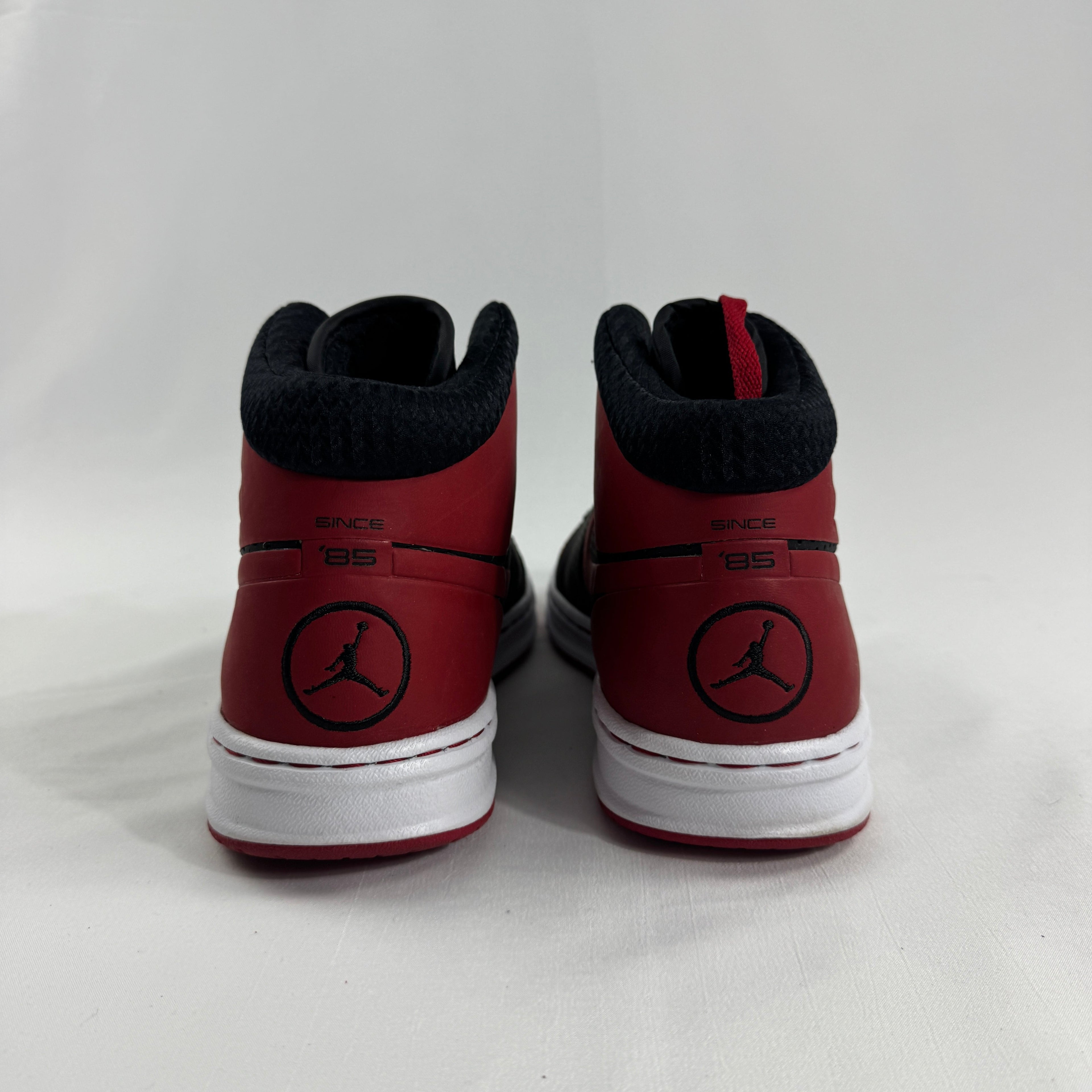 The Jordan Alpha 1 “Bred” is a modern performance-inspired take on the classic Air Jordan 1 silhouette. Featuring the iconic