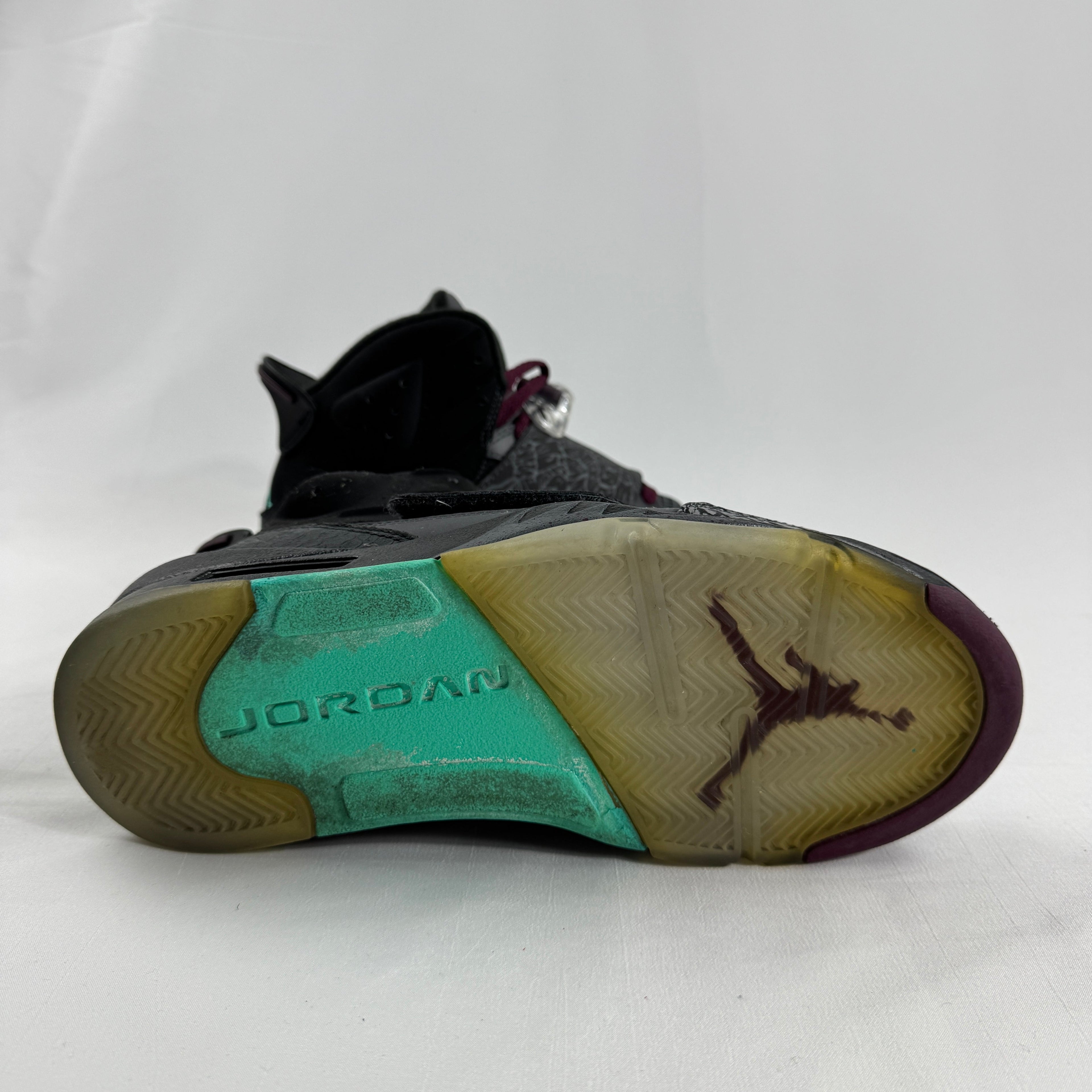 Air Jordan Son of Mars is a hybrid sneaker that combines design elements from multiple Jordan models, including the Air