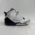 Jordan Son of Mars “Club Purple” is a bold hybrid sneaker that combines design elements from several iconic Air Jordan
