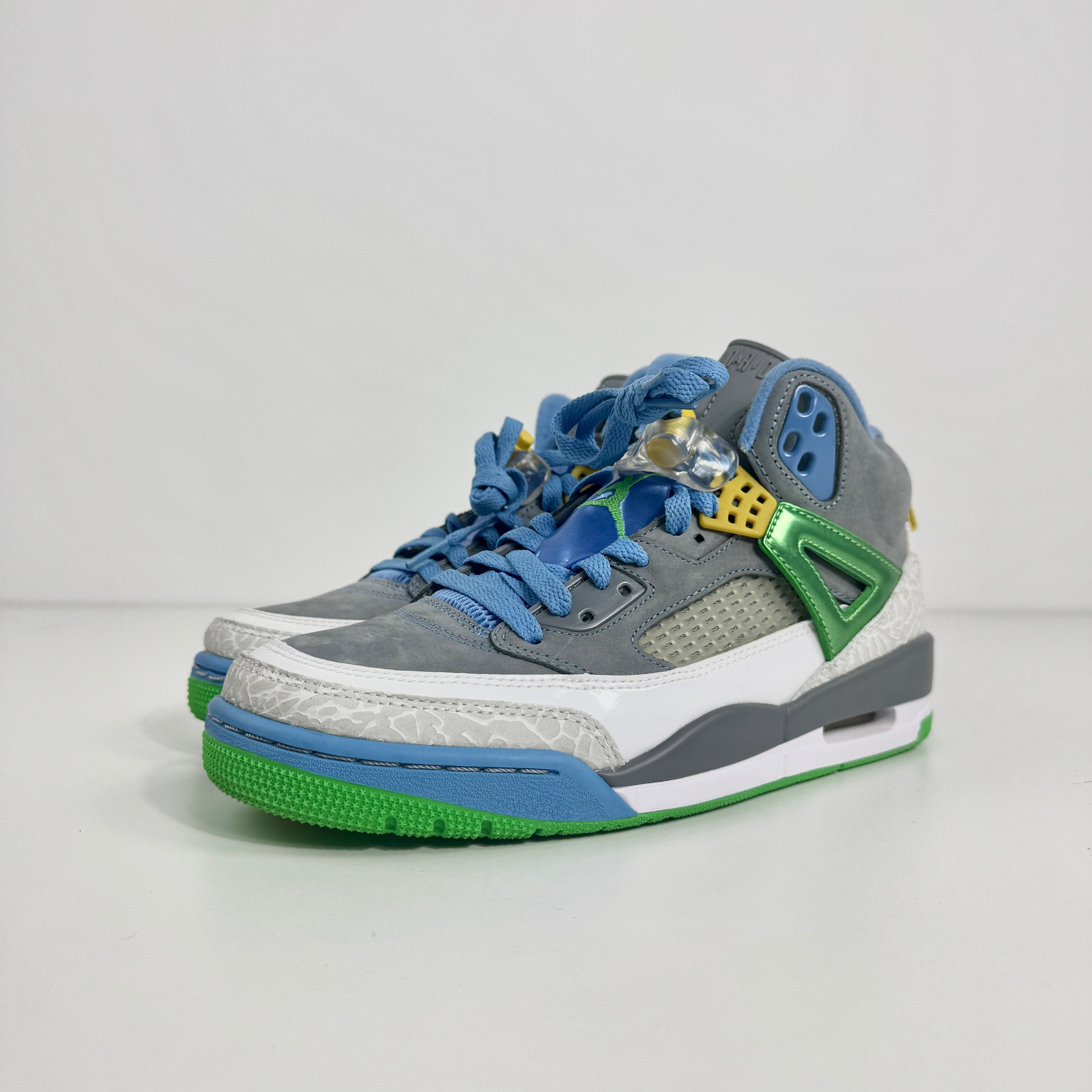 The Jordan Spizike Easter combines iconic Jordan design elements with fresh seasonal colours, delivering standout style and