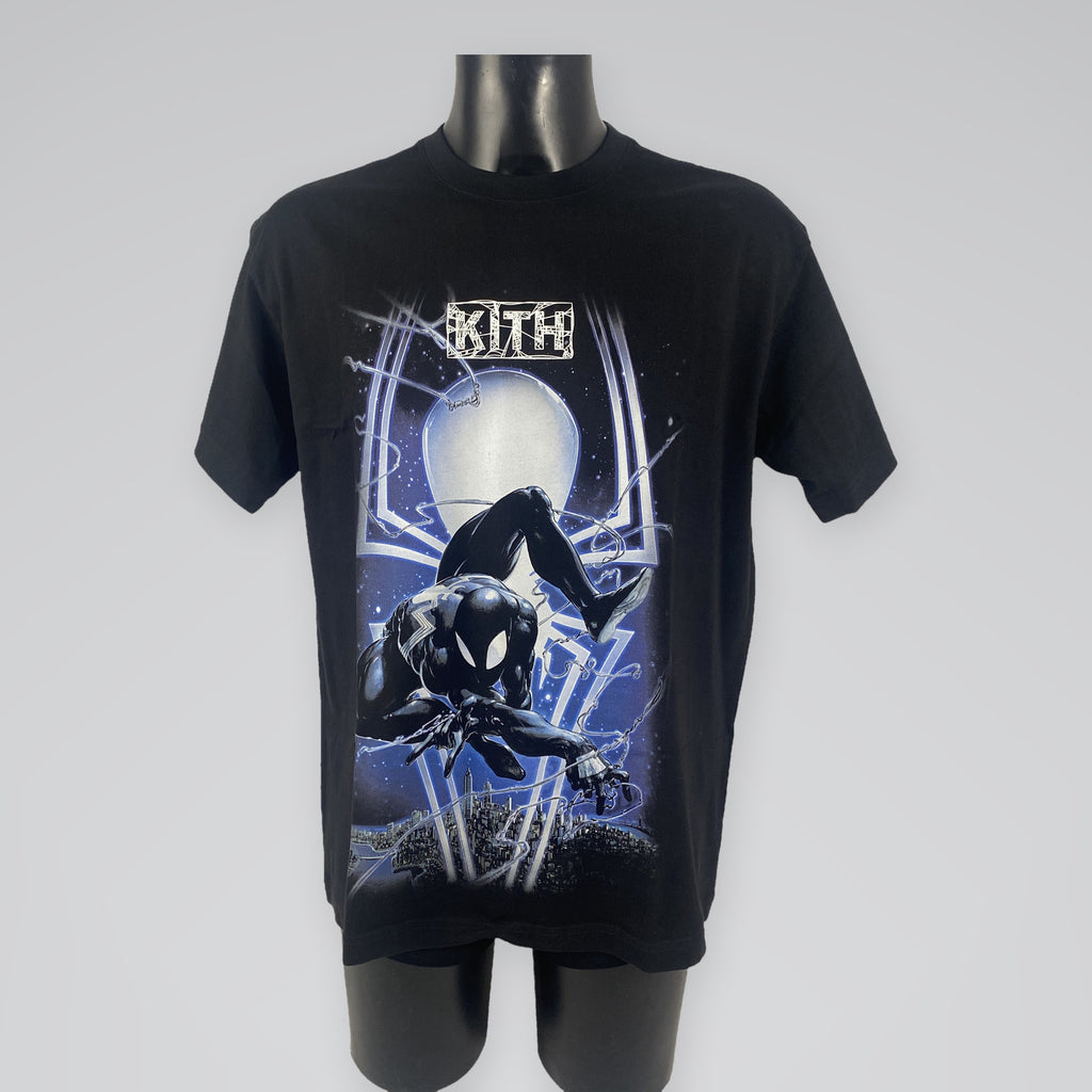 Kith x Marvel Symbiote Spiderman Vintage Tee Black