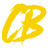 CB Stores logo in yellow