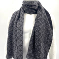 LOUIS VUITTON MONOGRAM SCARF REVERSIBLE