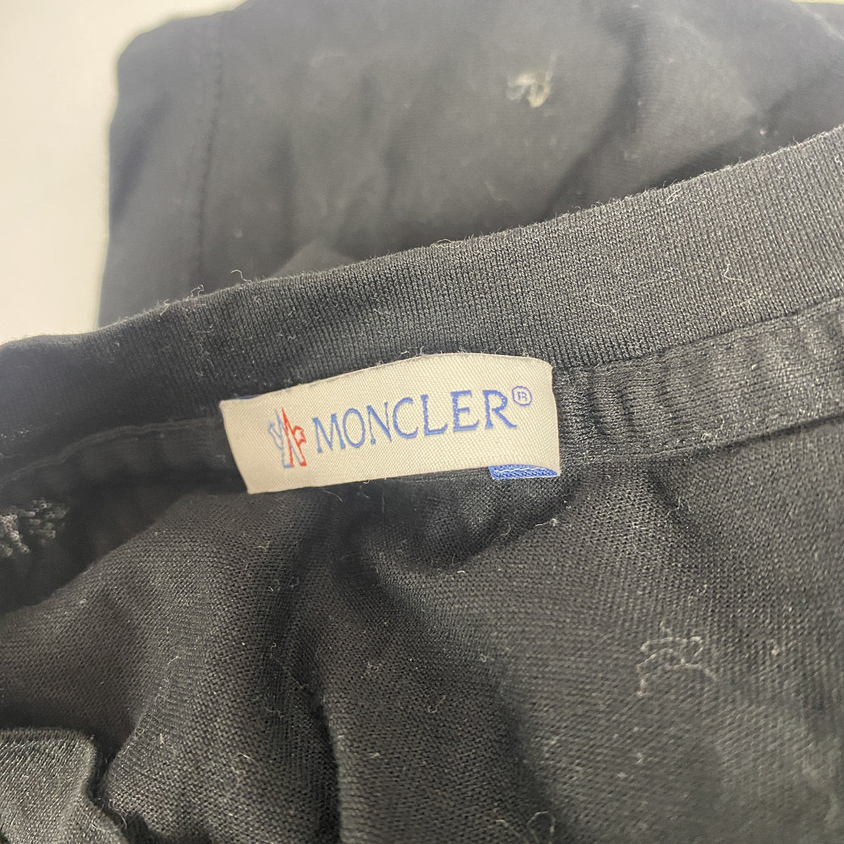Moncler Double Logo Patch T-Shirt Black