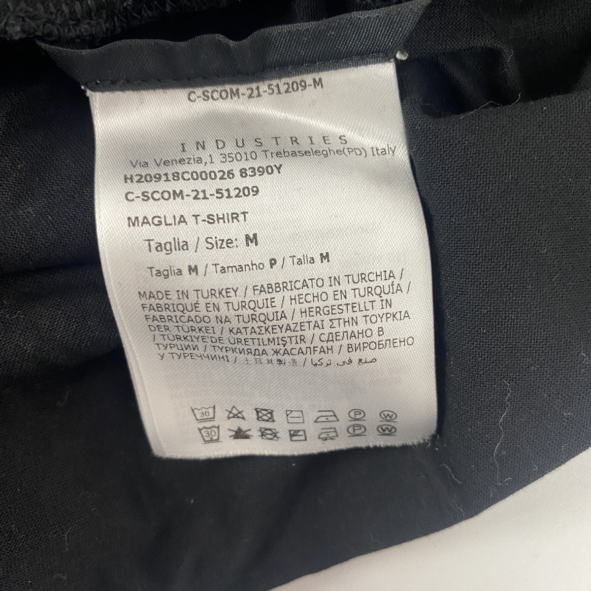 Moncler Double Logo Patch T-Shirt Black