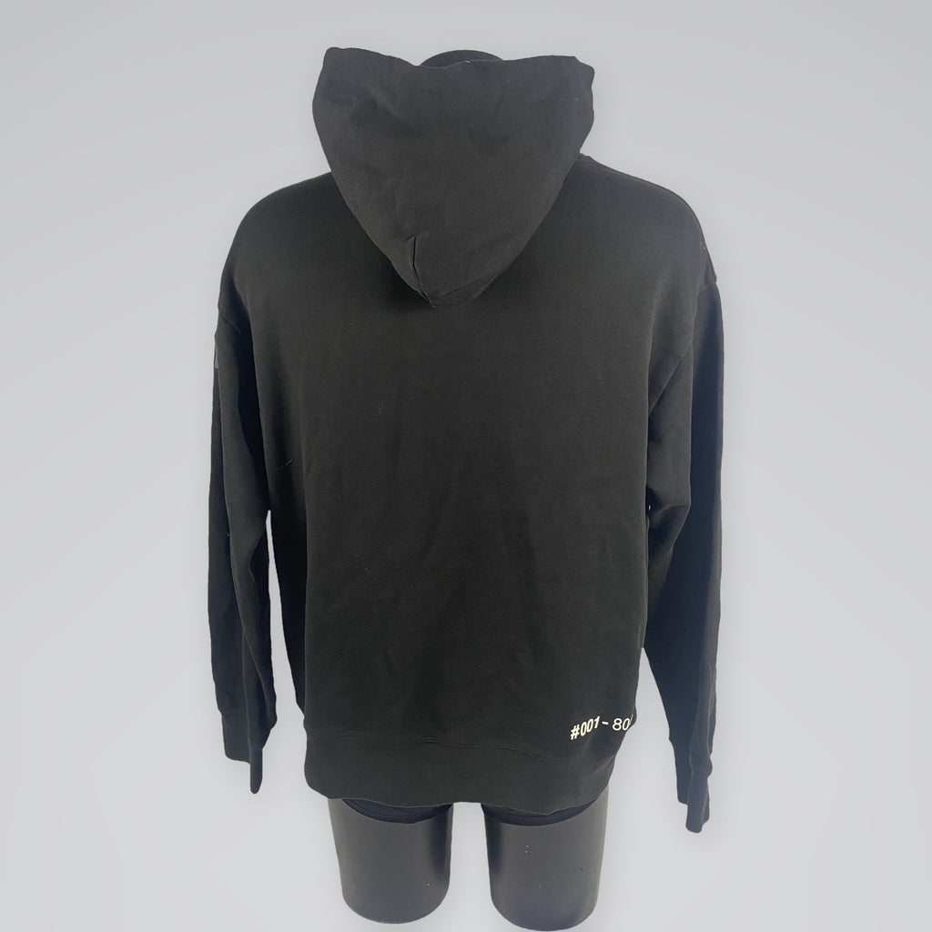 Moncler Grenoble Logo Hoodie Black