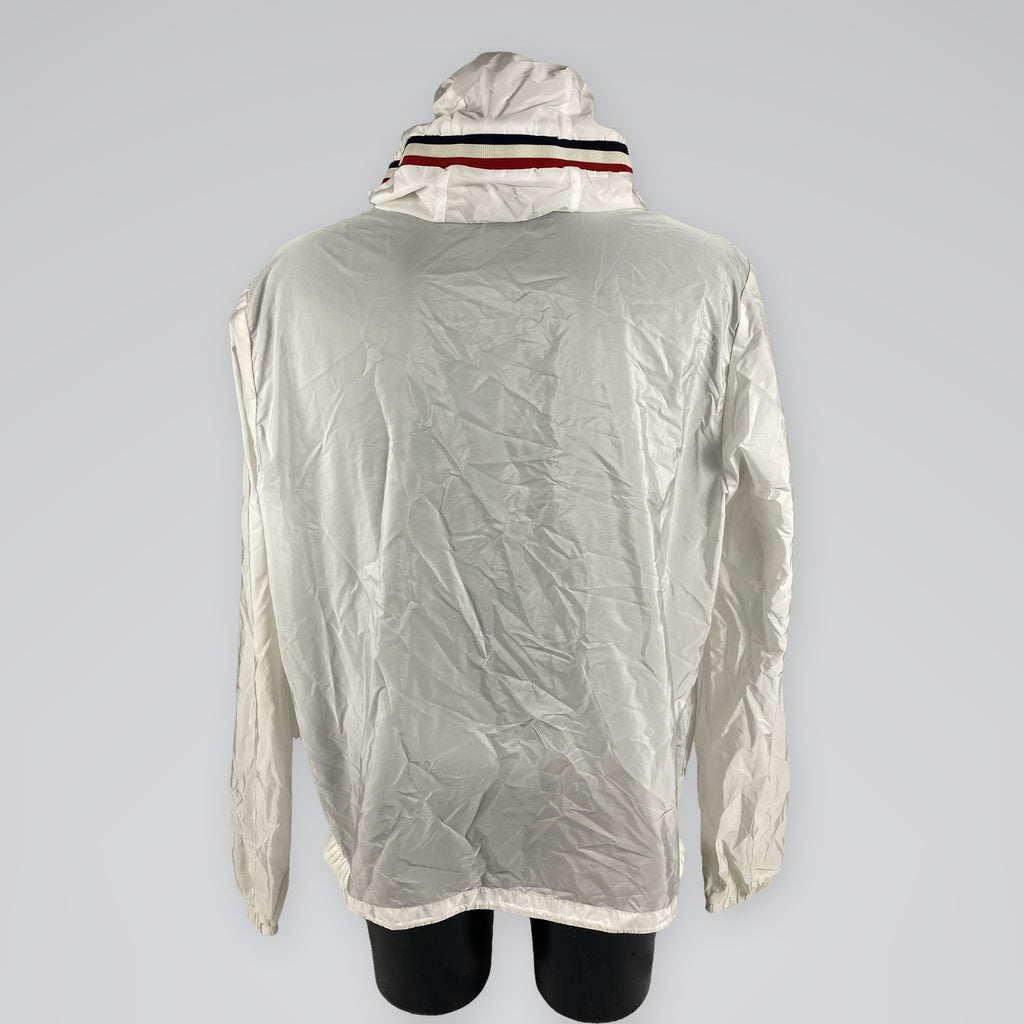 Moncler Grimpeurs Hooded Jacket White