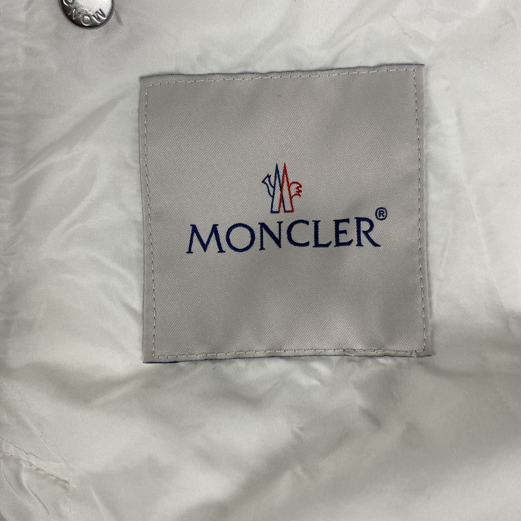 Moncler Grimpeurs Hooded Jacket White