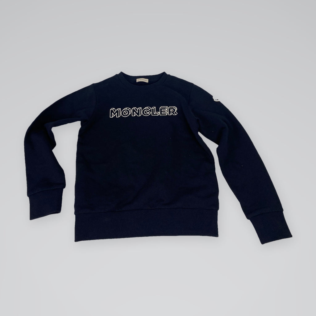 Moncler Kids' 3D Logo Sweatshirt Navy