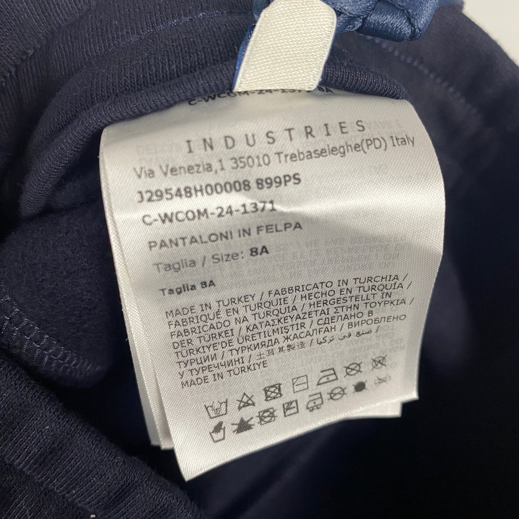 Moncler Kids' Logo Joggers Navy
