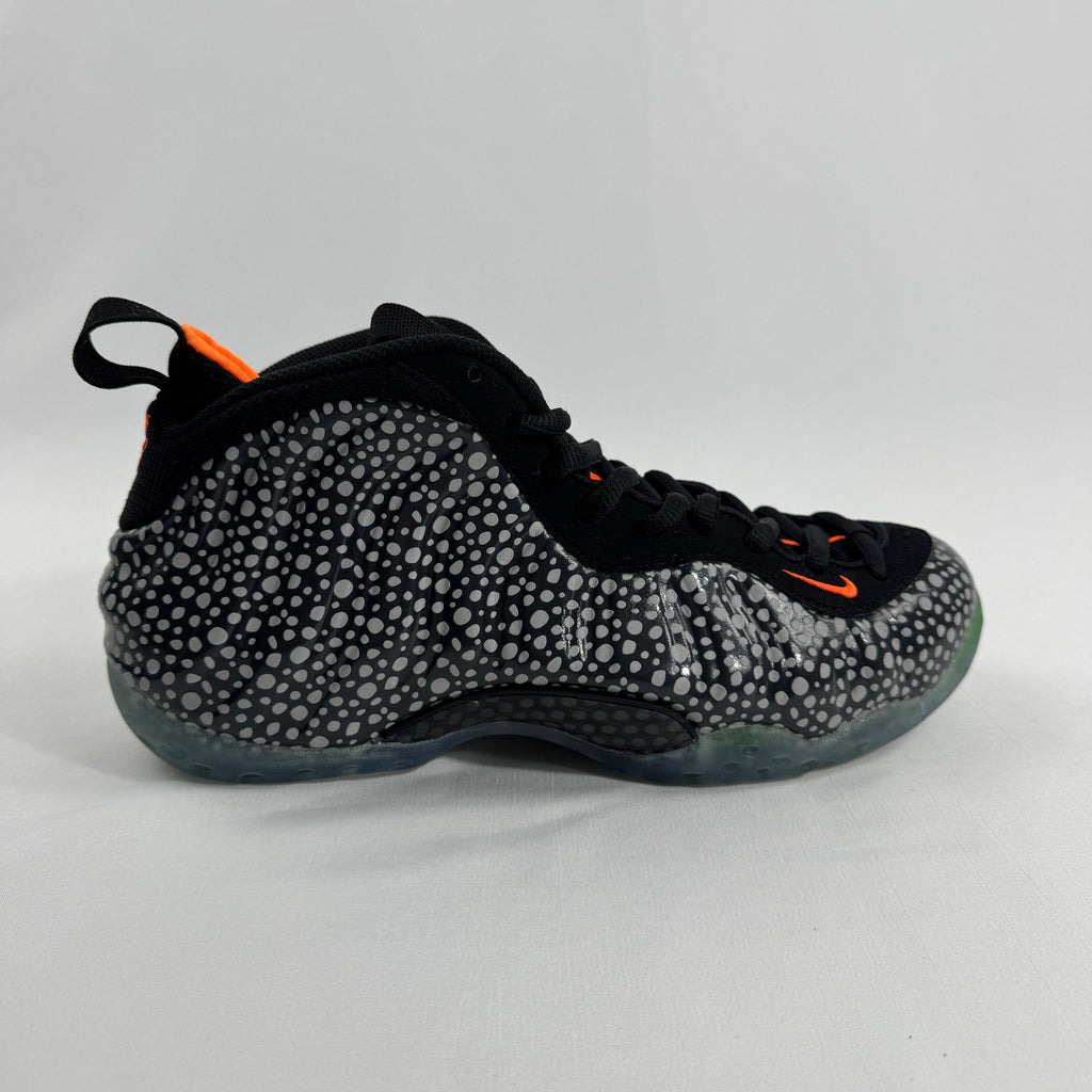 Nike Air Foamposite One Safari is a bold reinterpretation of the iconic Foamposite silhouette, featuring a distinctive
