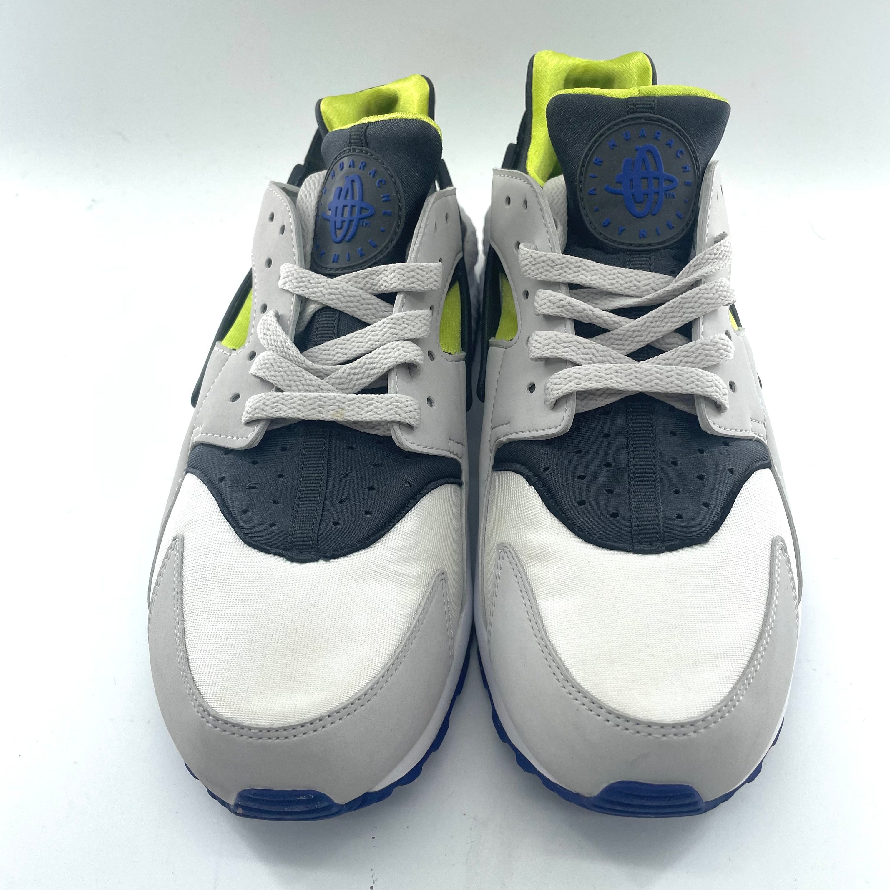 Nike Air Huarache Scream green (2021) in size UK8. Worn once