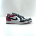 Nike Air Jordan 1 Low White/Red/Black. Size UK10