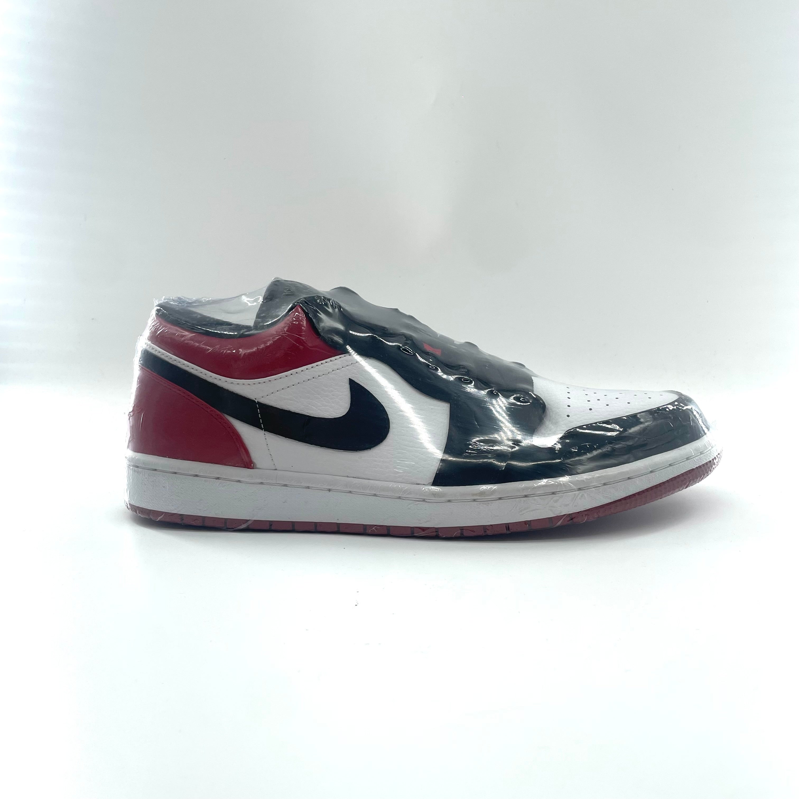 Nike Air Jordan 1 Low White/Red/Black. Size UK10