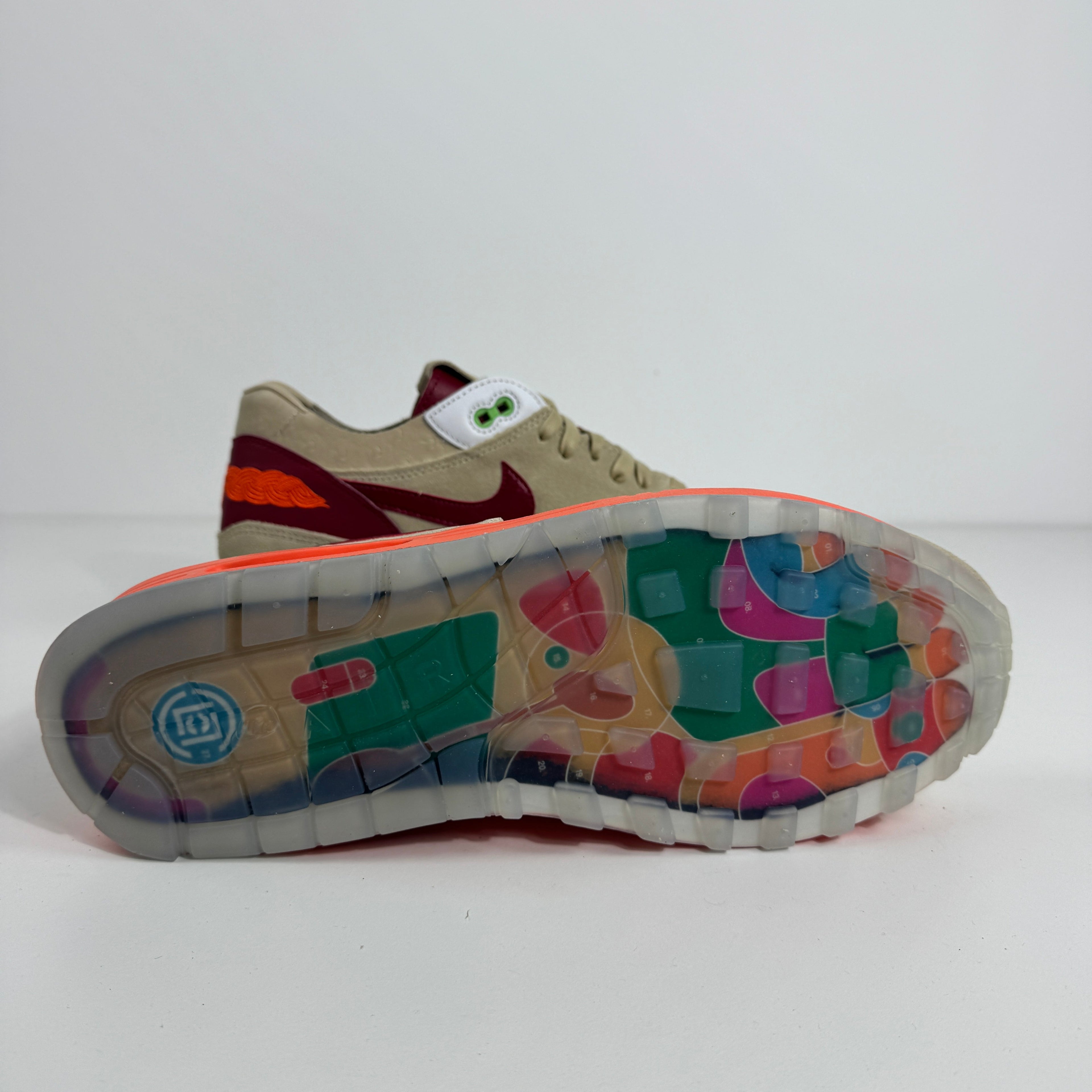 Nike Air Max 1 / CLOT is a special-edition collaboration that reimagines the classic Air Max 1 with unique materials,