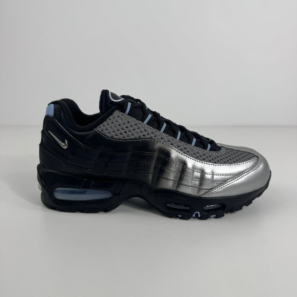 Nike Air Max Big Bubble X Palace is a collaborative sneaker that blends Palace’s bold streetwear aesthetic with Nike’s