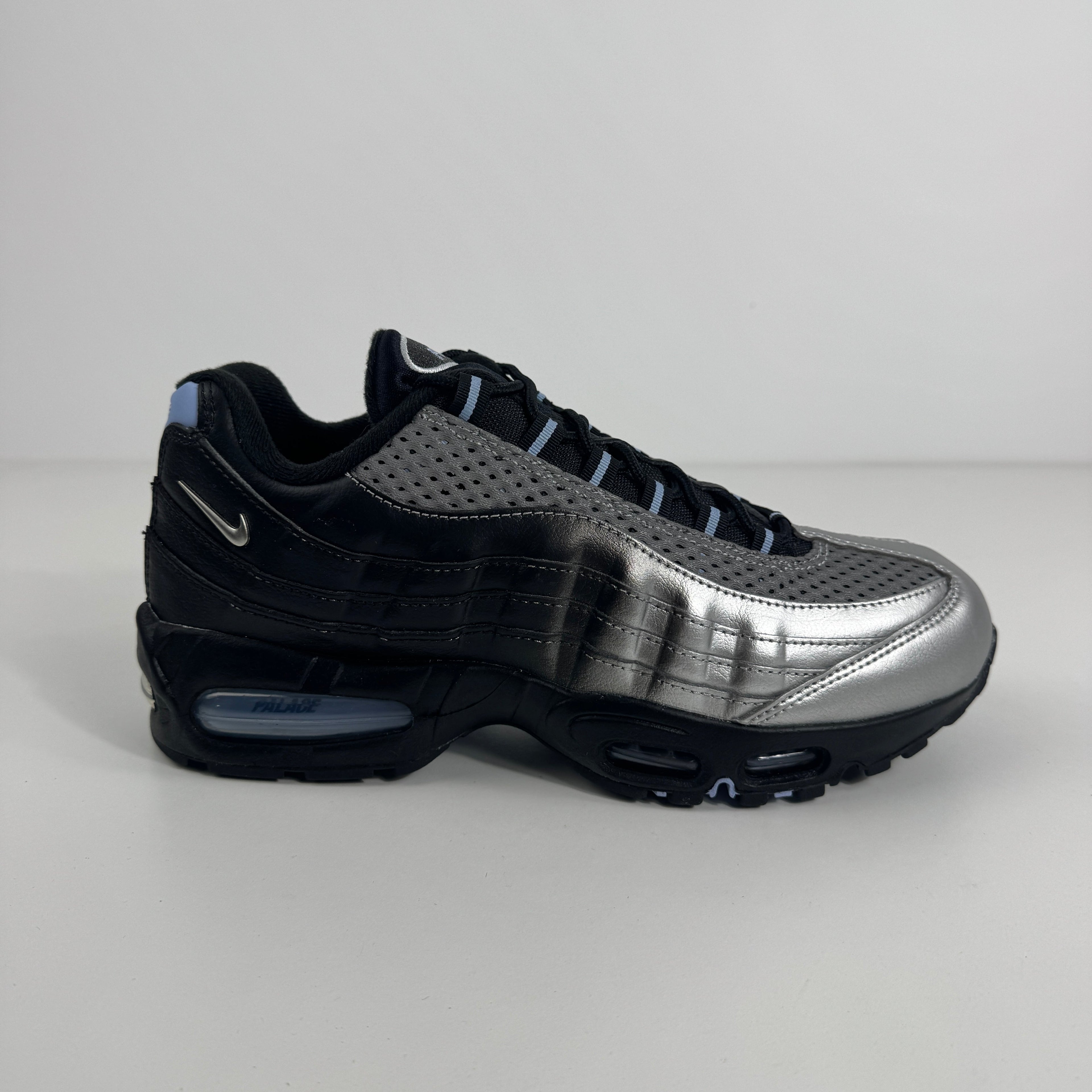 Nike Air Max Big Bubble X Palace is a collaborative sneaker that blends Palace’s bold streetwear aesthetic with Nike’s