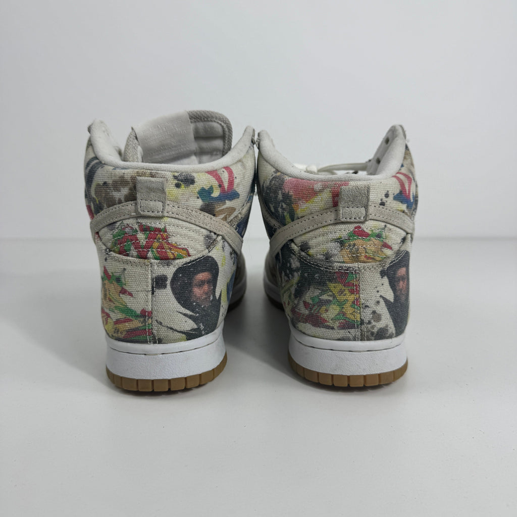 Nike SB Dunk High OG QS Supreme is a limited-edition collaboration that merges the classic SB Dunk High silhouette with