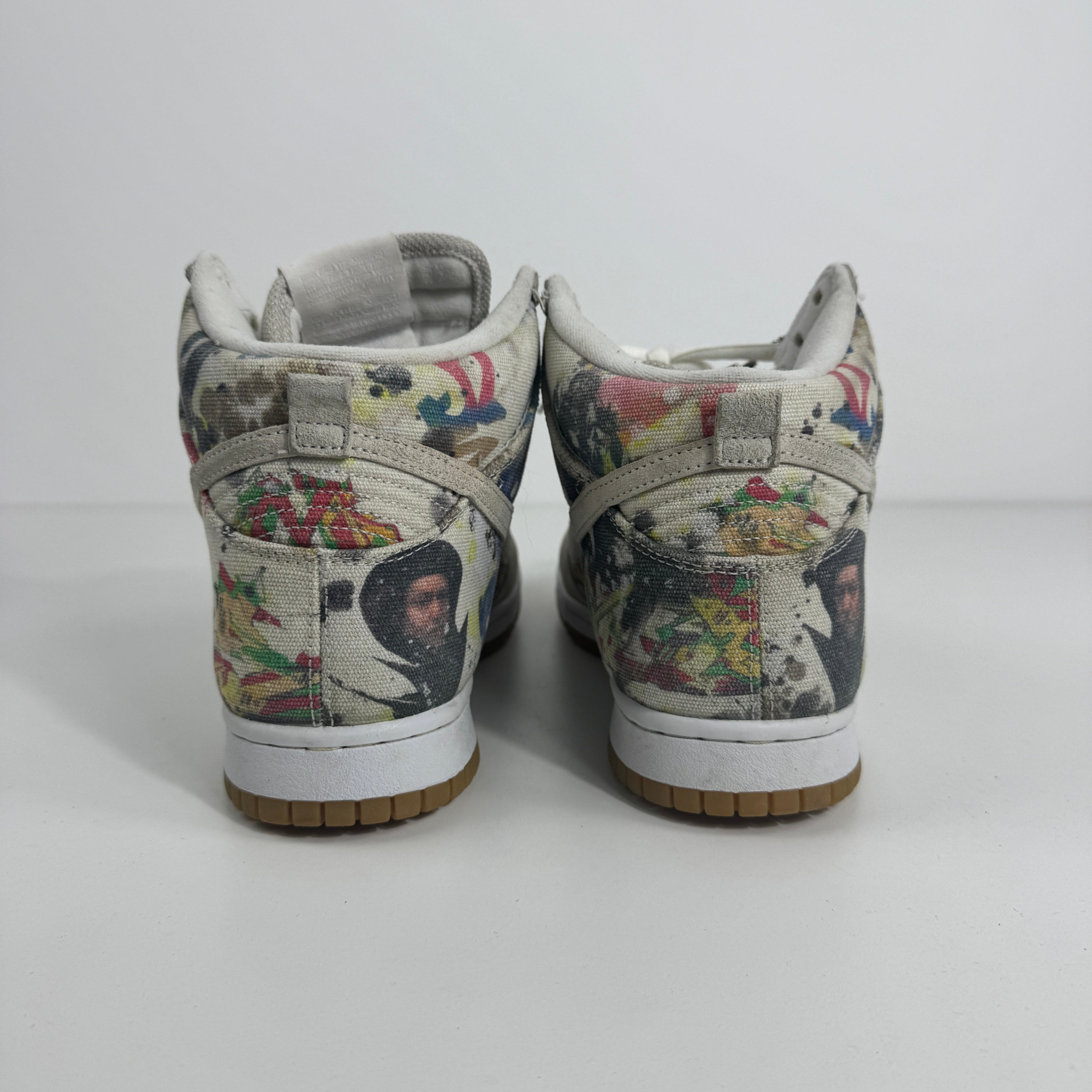 Nike SB Dunk High OG QS Supreme is a limited-edition collaboration that merges the classic SB Dunk High silhouette with