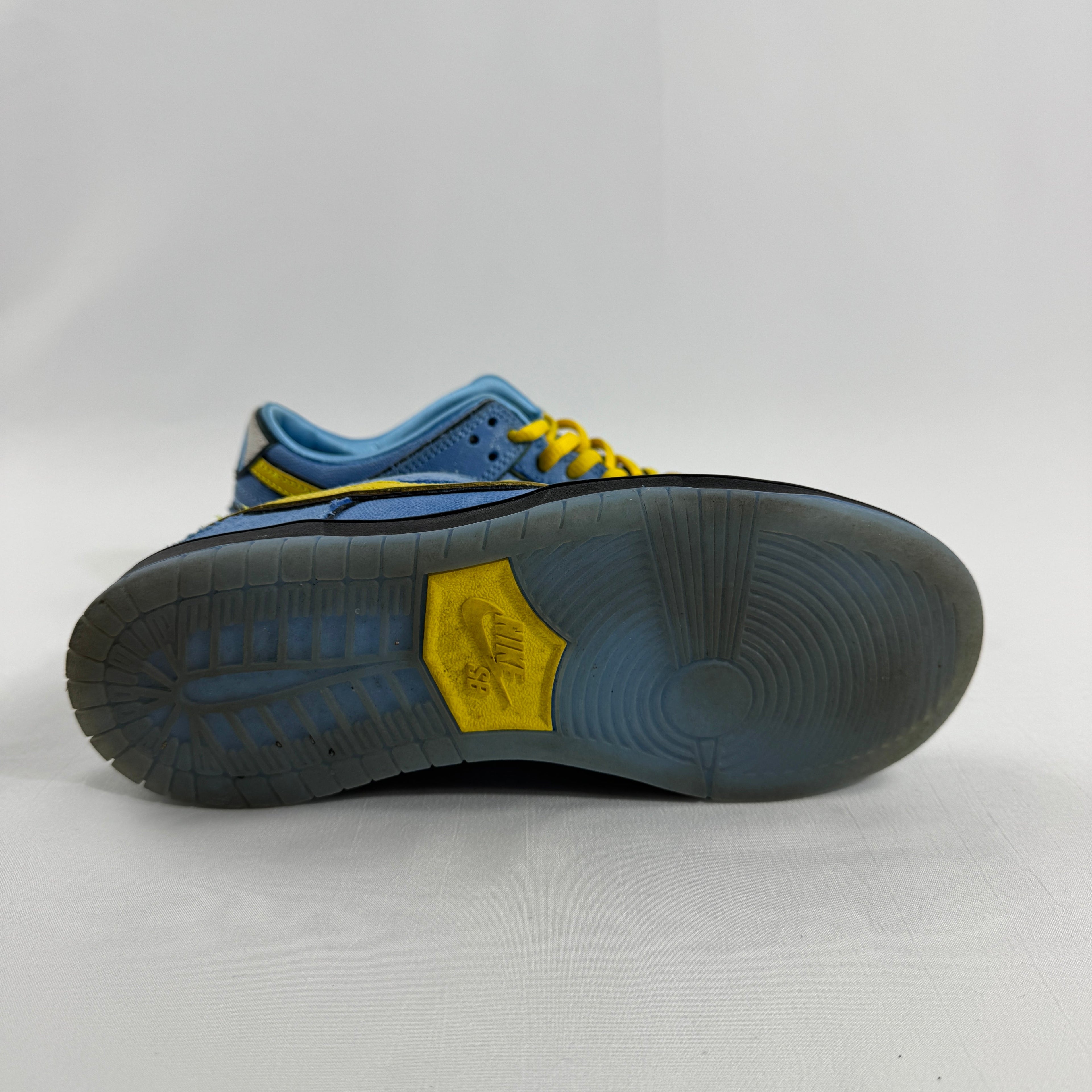 Nike SB Dunk Low Pro QS PS is a limited-edition skateboarding sneaker that combines the classic Dunk Low silhouette with