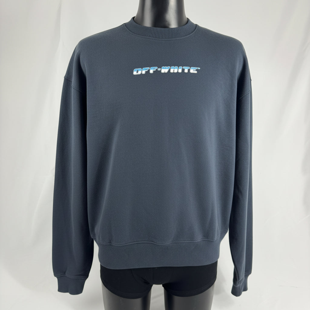 Off White Between Arrow Over Crewneck