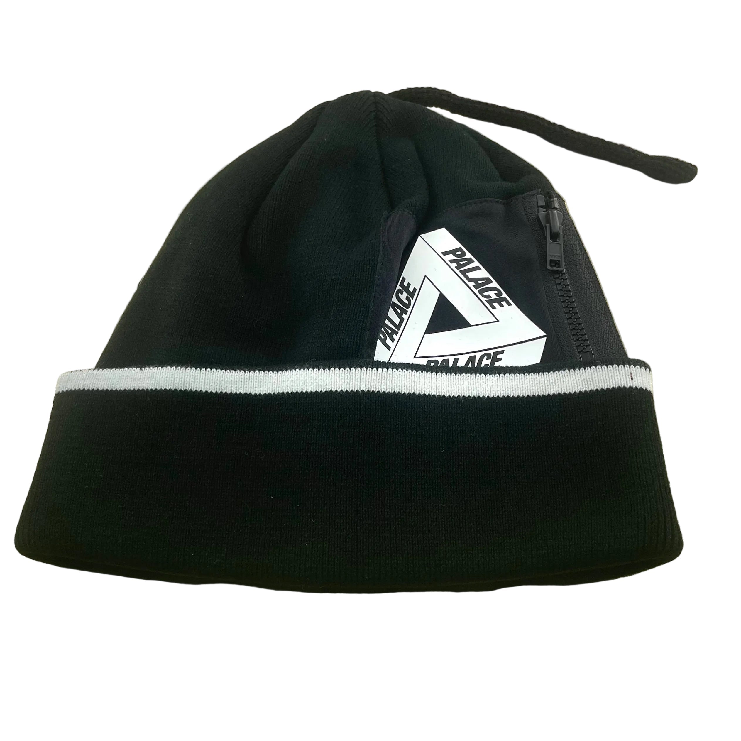 Palace 2019 Tri-Ferg Zip Pocket Beanie Black – CB Stores