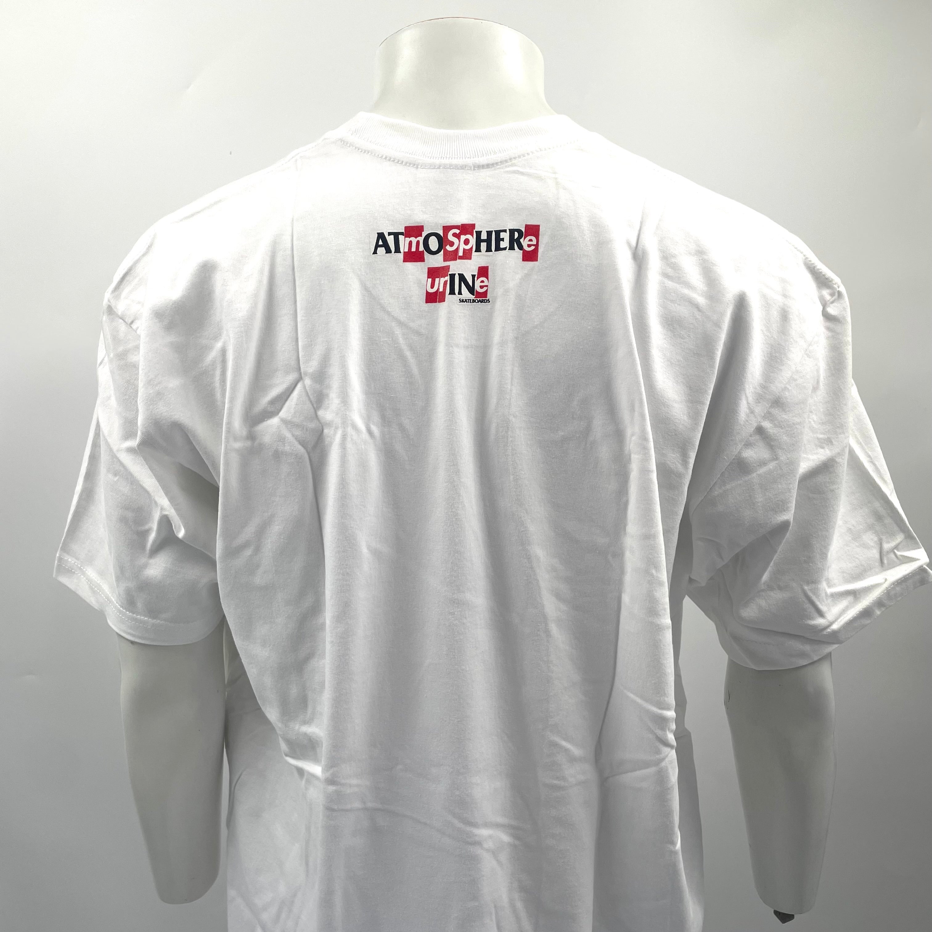 Supreme Antiheroa Balcony Graphic Tee In White. Size XL.
