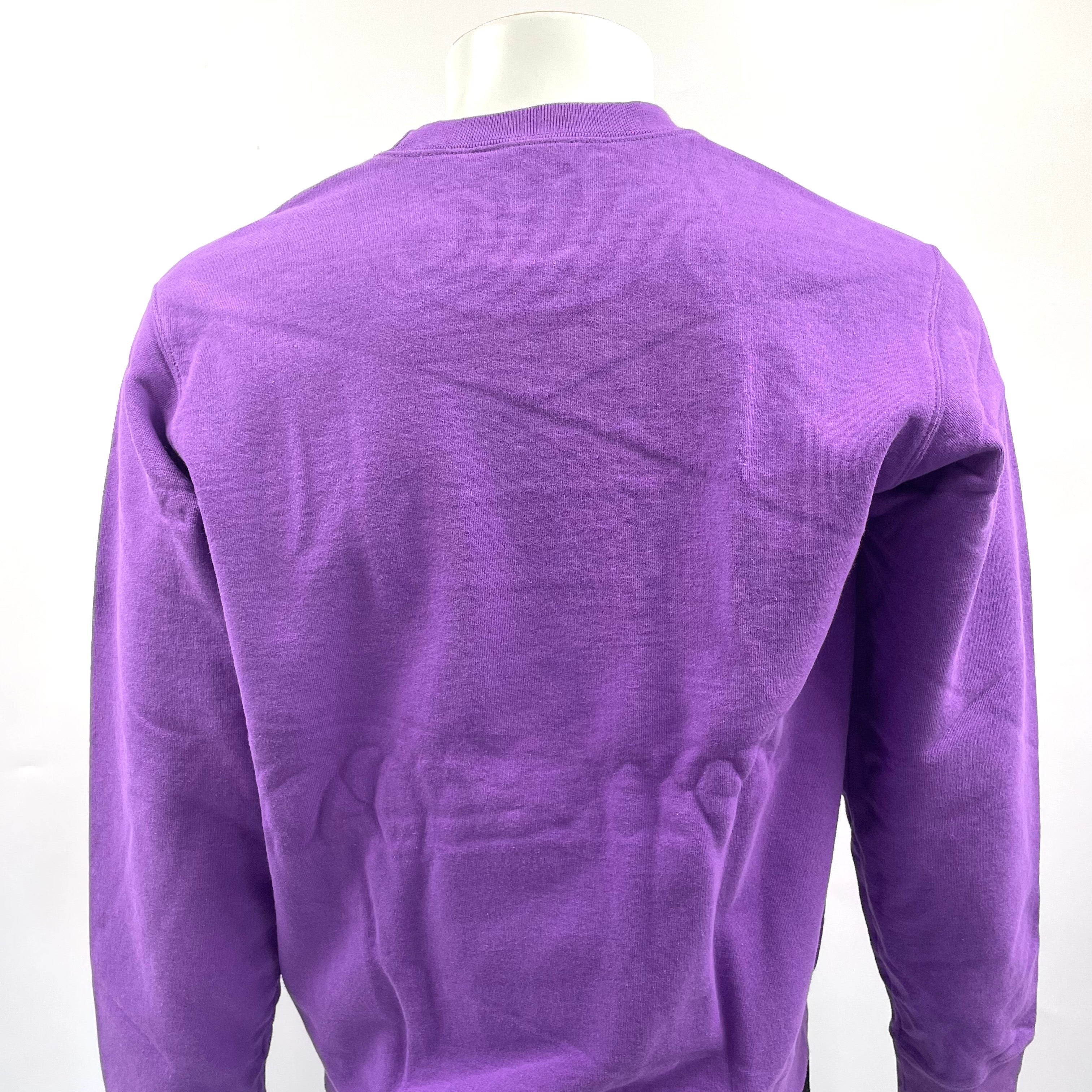 Plain purple sweatshirt SUPREME with box logo Condition - Brand New In Original Packaging