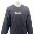 Plain Supreme Box Logo Crewneck Size Medium (White Text Logo)