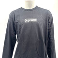 Supreme Box Logo Long Sleeve Tee Black In Size Large