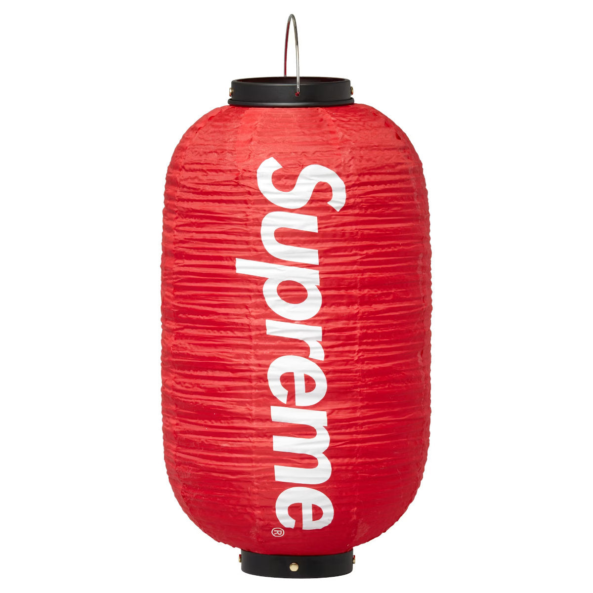 Add a bold splash of colour to your outdoor space with the Supreme Hanging Lantern in striking red. Crafted from durable