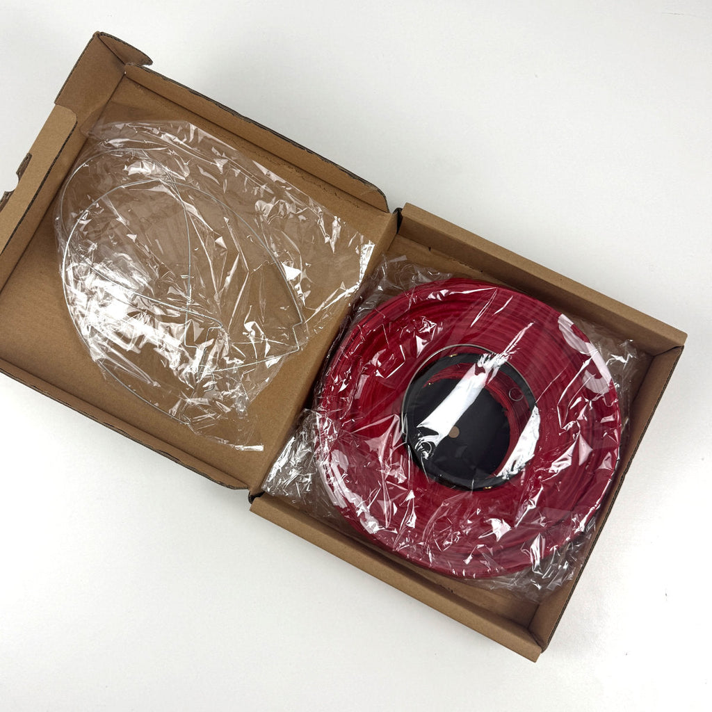 Add a bold splash of colour to your outdoor space with the Supreme Hanging Lantern in striking red. Crafted from durable