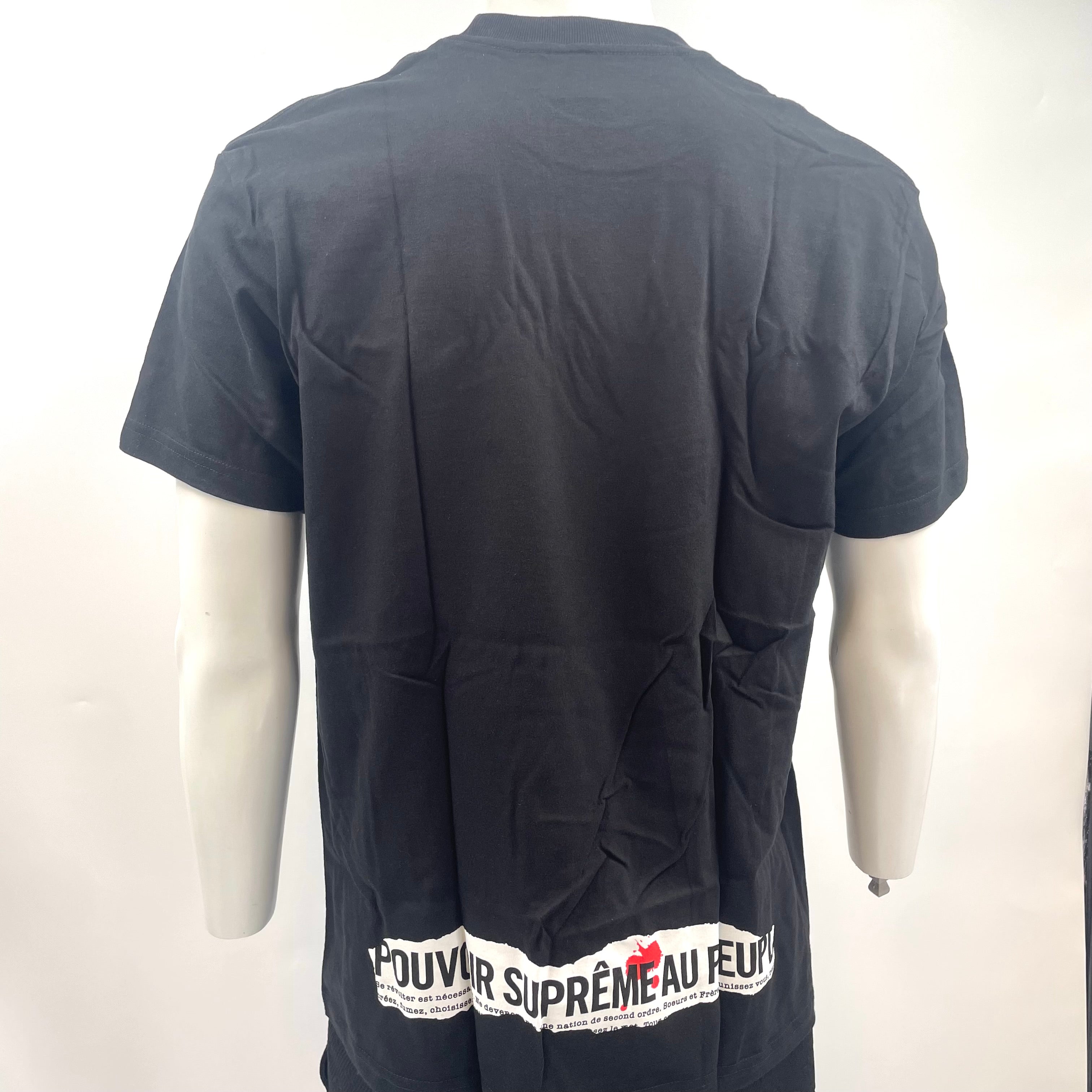 Supreme Headline Tee In Black. Size Medium