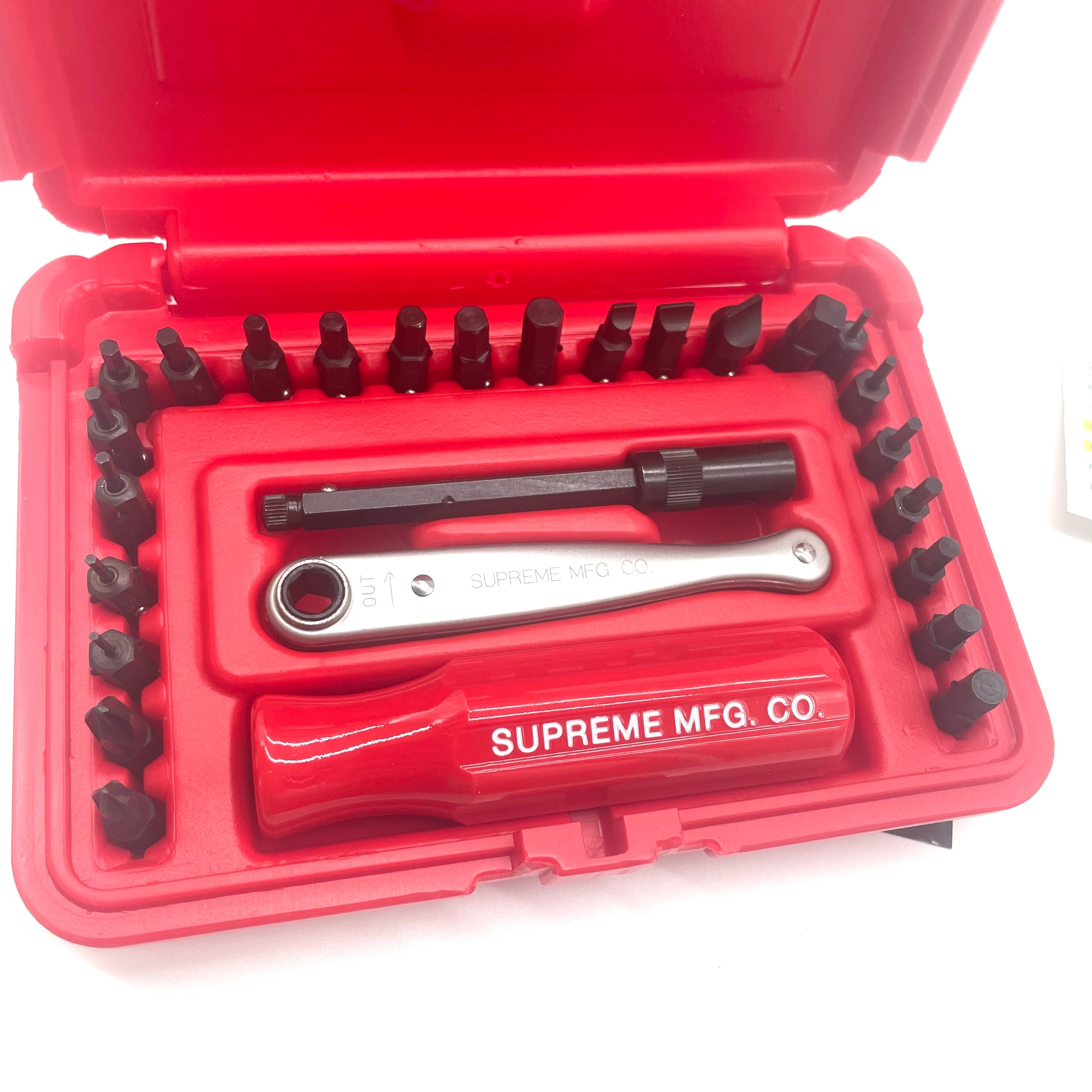 Supreme Screwdriver Set With Box And Hand Inspected Certificate