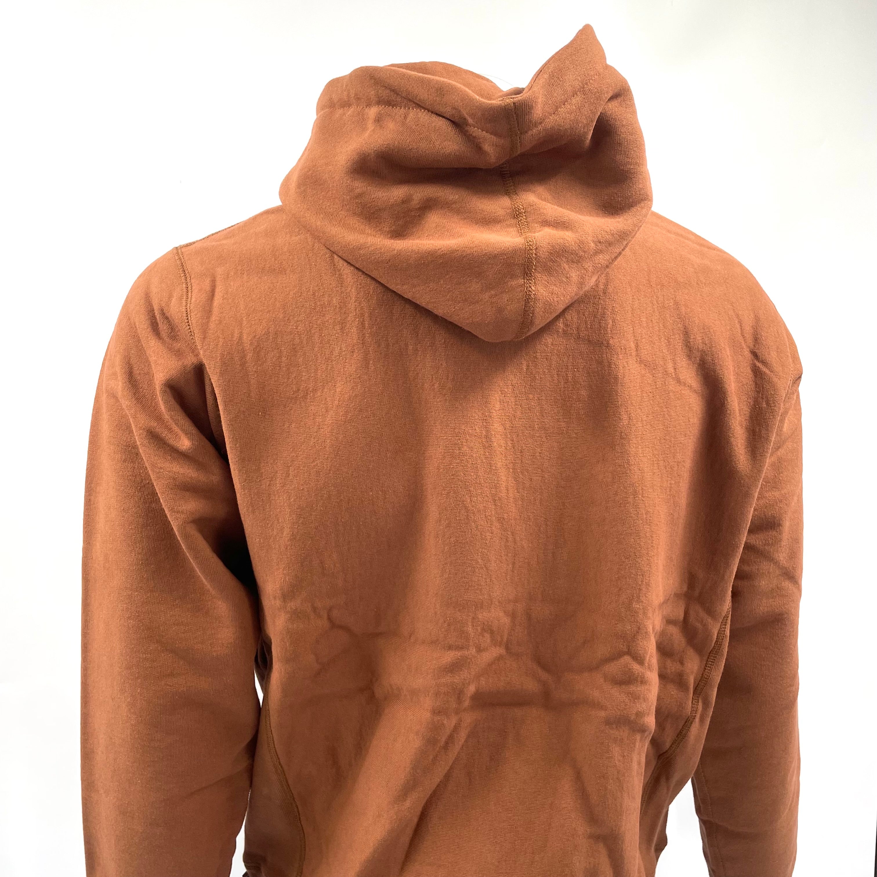 Supreme Turquoise Box Logo Hoodie Brown. Size medium.