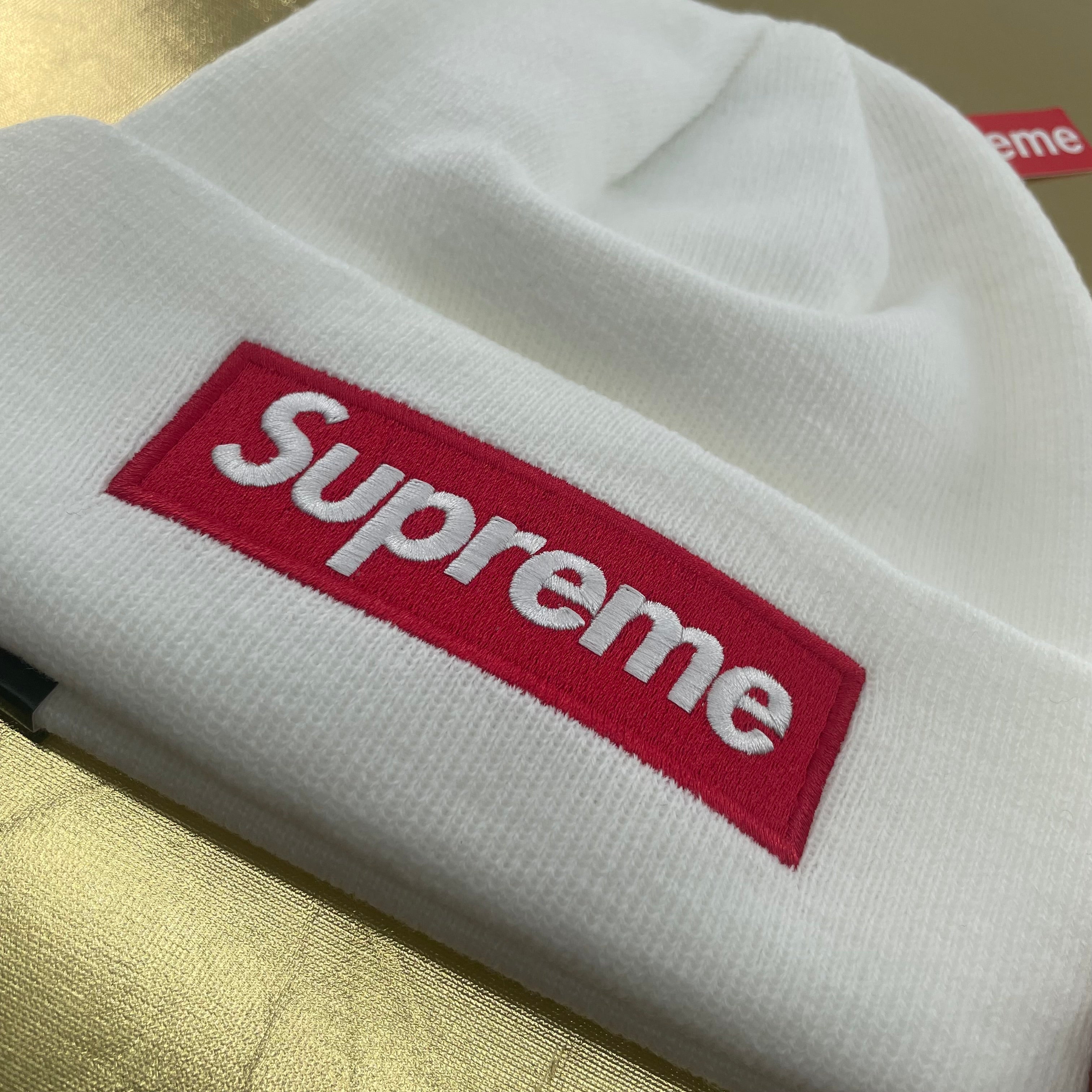World Famous white logo beanie BNWT
