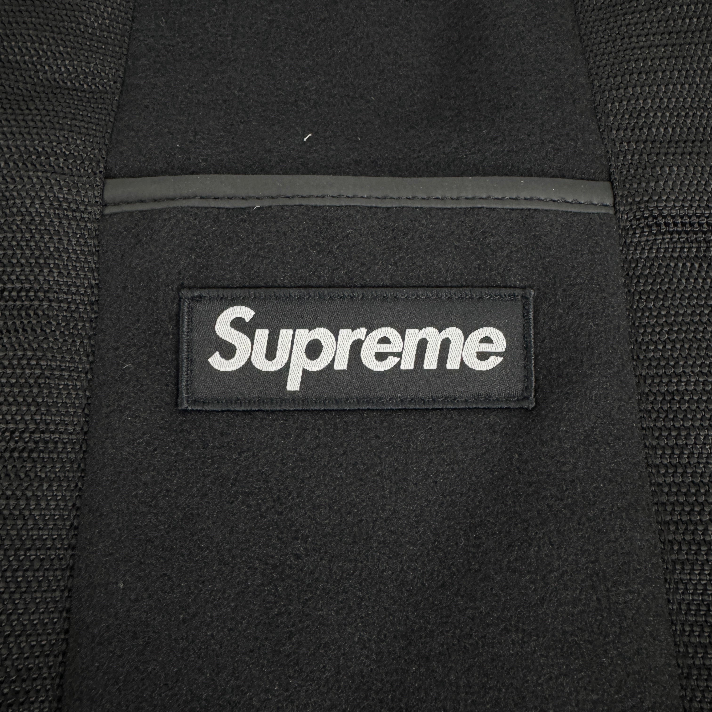 The Supreme x Polartec Tote Bag is a versatile carryall made from soft, durable Polartec fleece for a distinctive textured