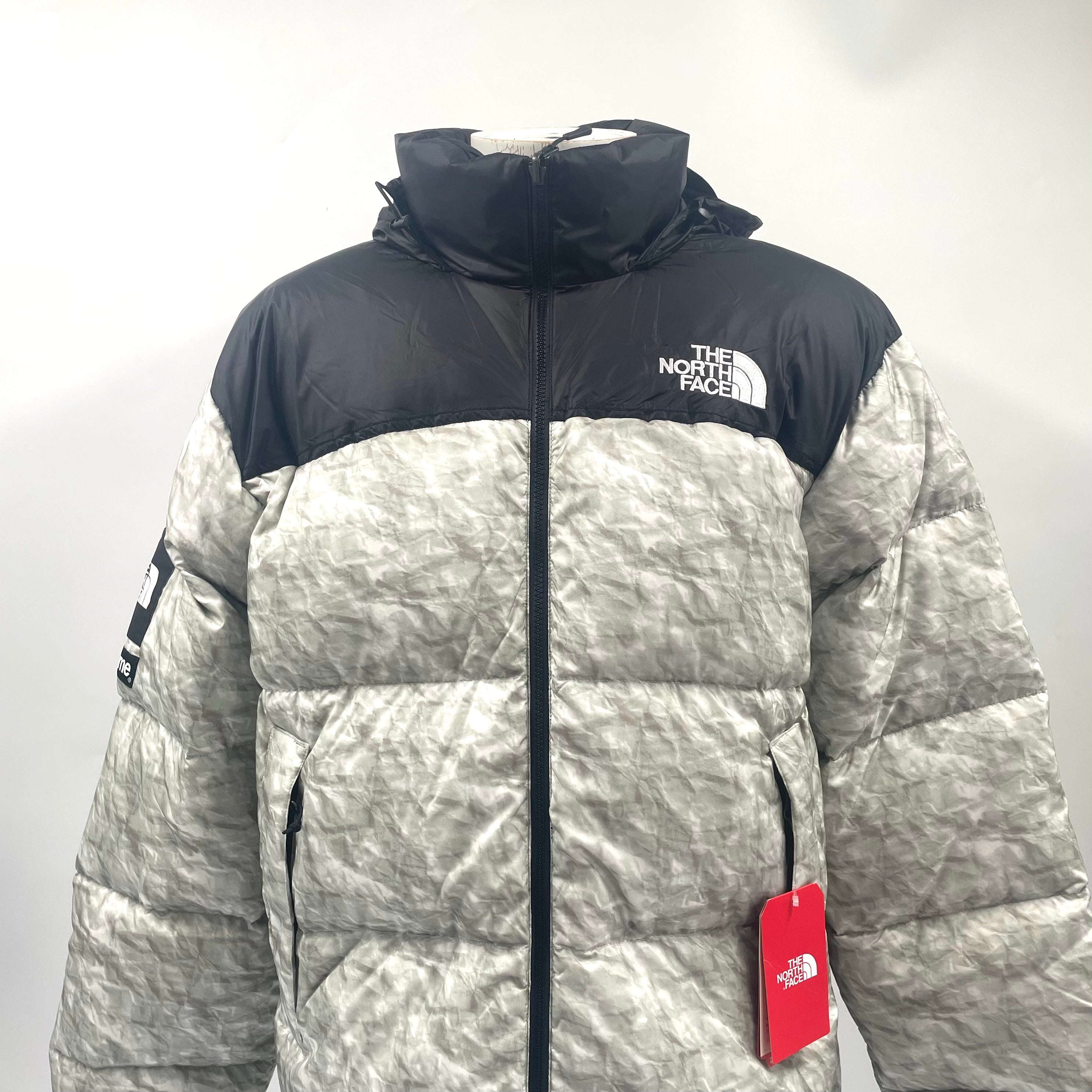 NORTH FACE X SUPREME PAPER NUPTSE JACKET (M)