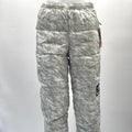 A standout Supreme x The North Face Nuptse pant in the distinctive paper-print design, finished with insulated padding and