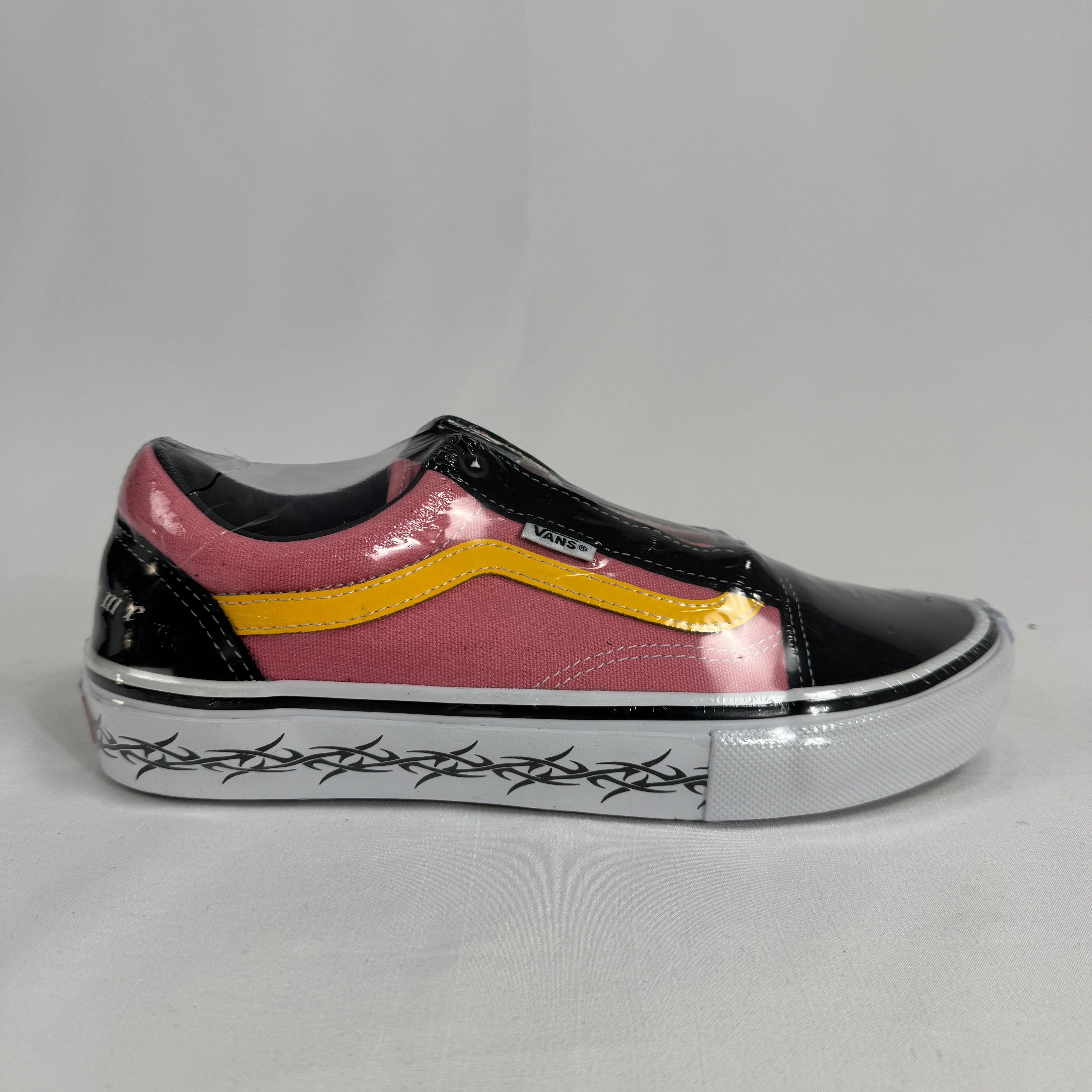 The Supreme x Vans Skate Old Skool is a collaborative sneaker that reimagines the classic Vans silhouette with Supreme’s
