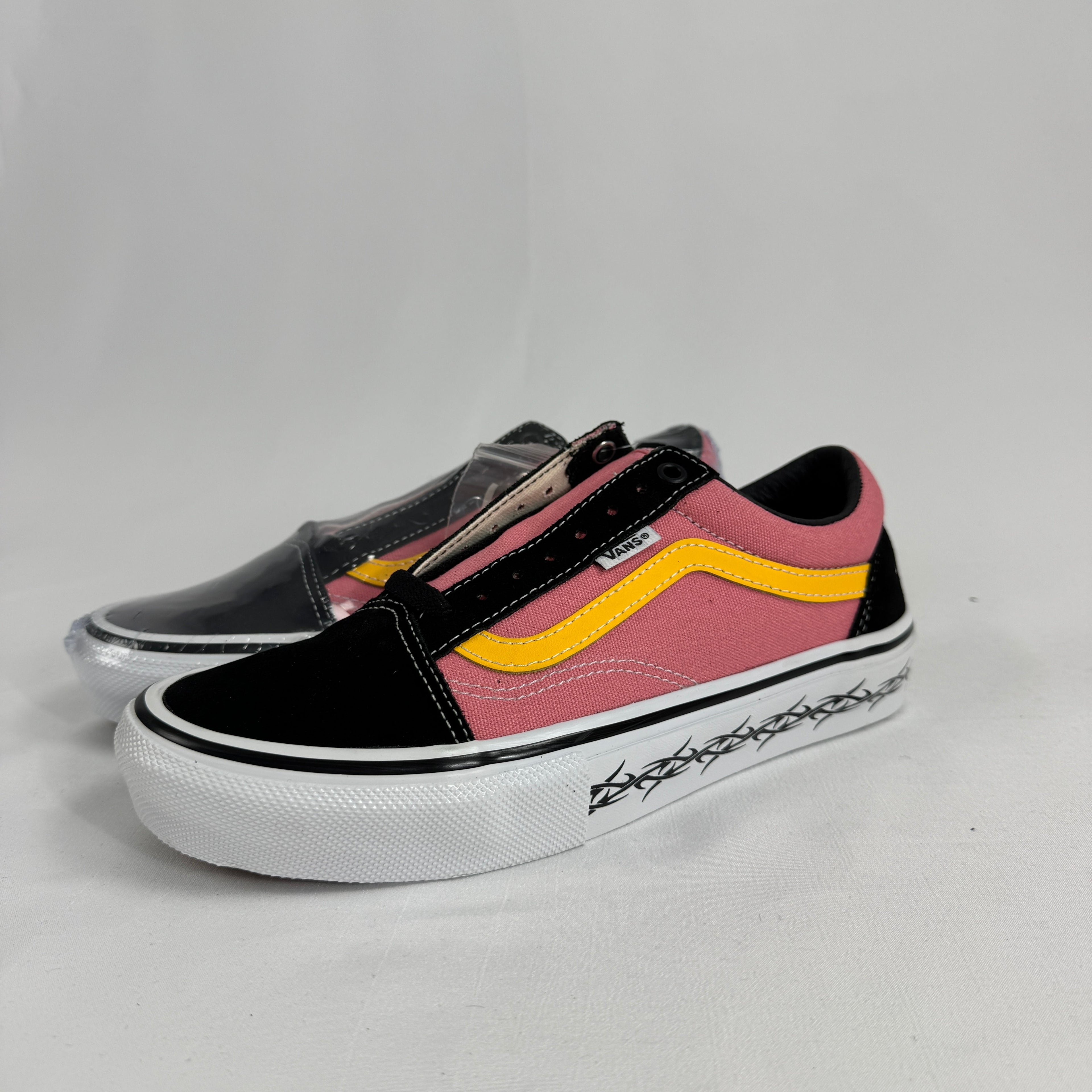 The Supreme x Vans Skate Old Skool is a collaborative sneaker that reimagines the classic Vans silhouette with Supreme’s