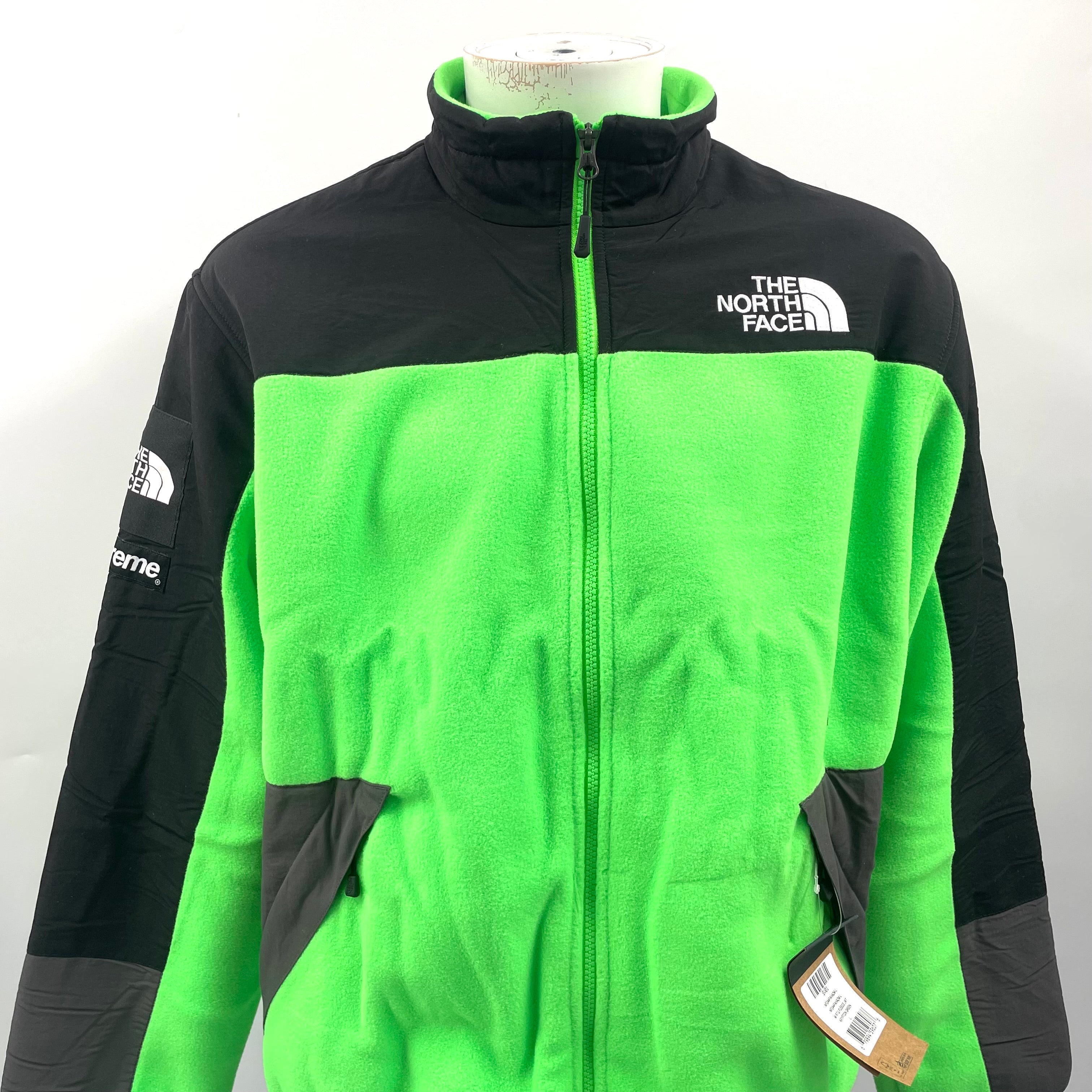 The North Face Fleece Jacket Krypton Green Colour Way. Size Large. BNWT